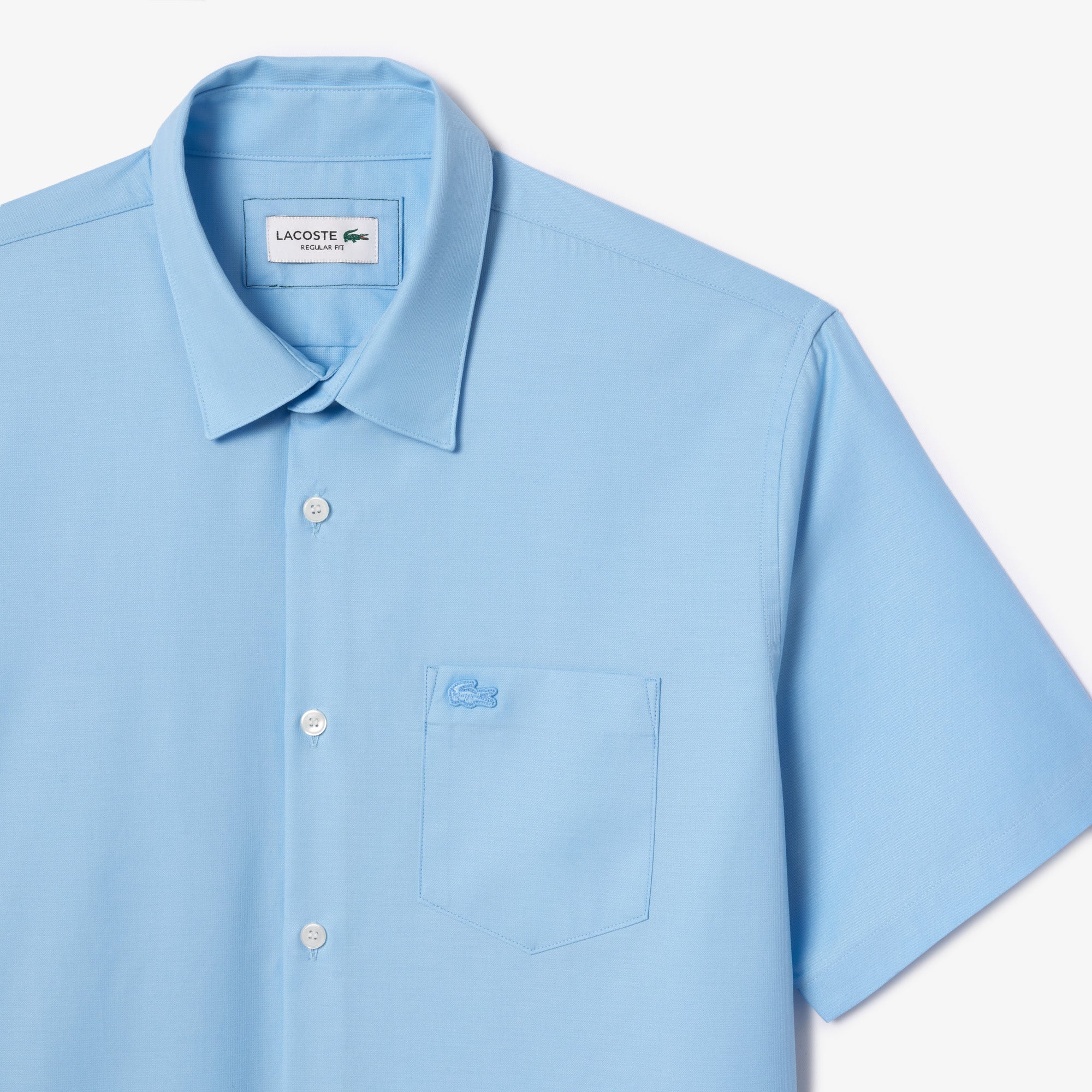 Regular Fit Short Sleeved Cotton Shirt
