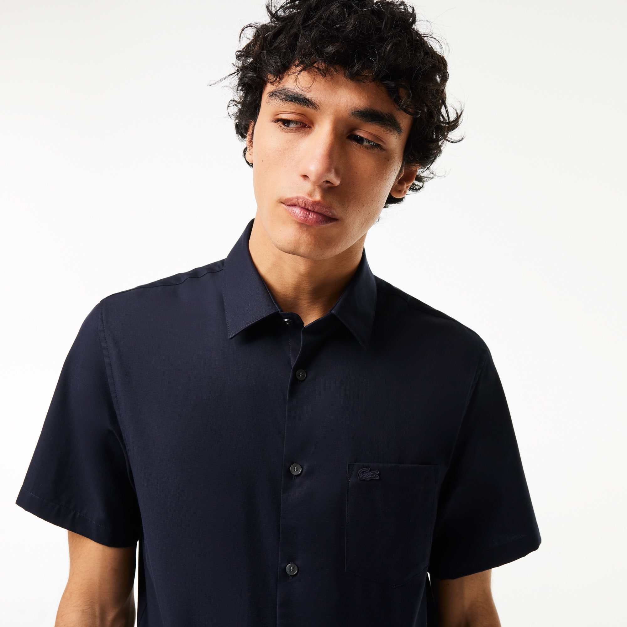 Regular Fit Short Sleeved Cotton Shirt