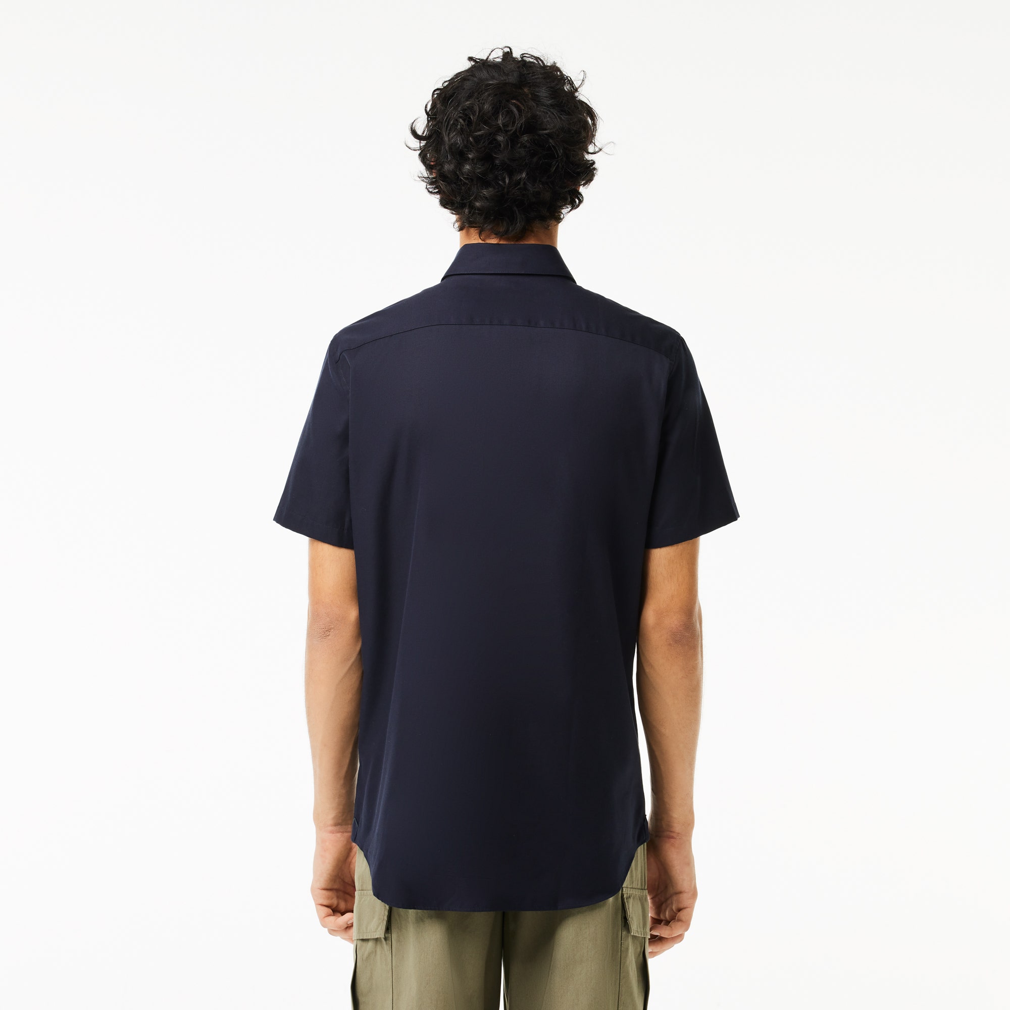 Regular Fit Short Sleeved Cotton Shirt