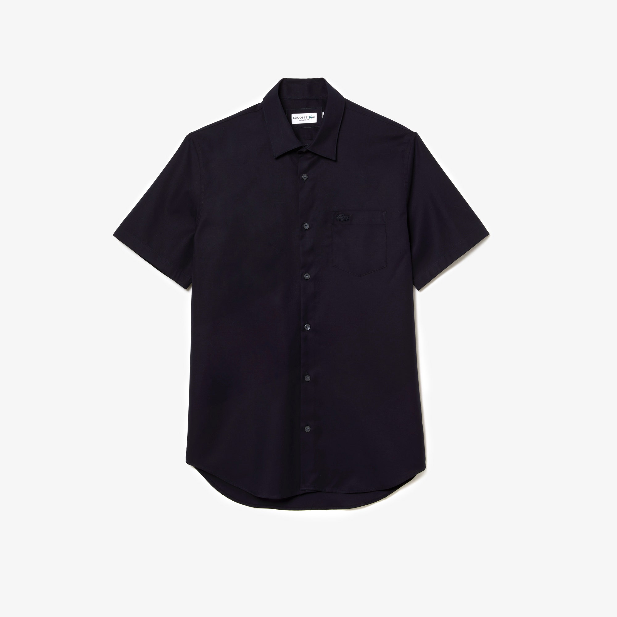 Regular Fit Short Sleeved Cotton Shirt