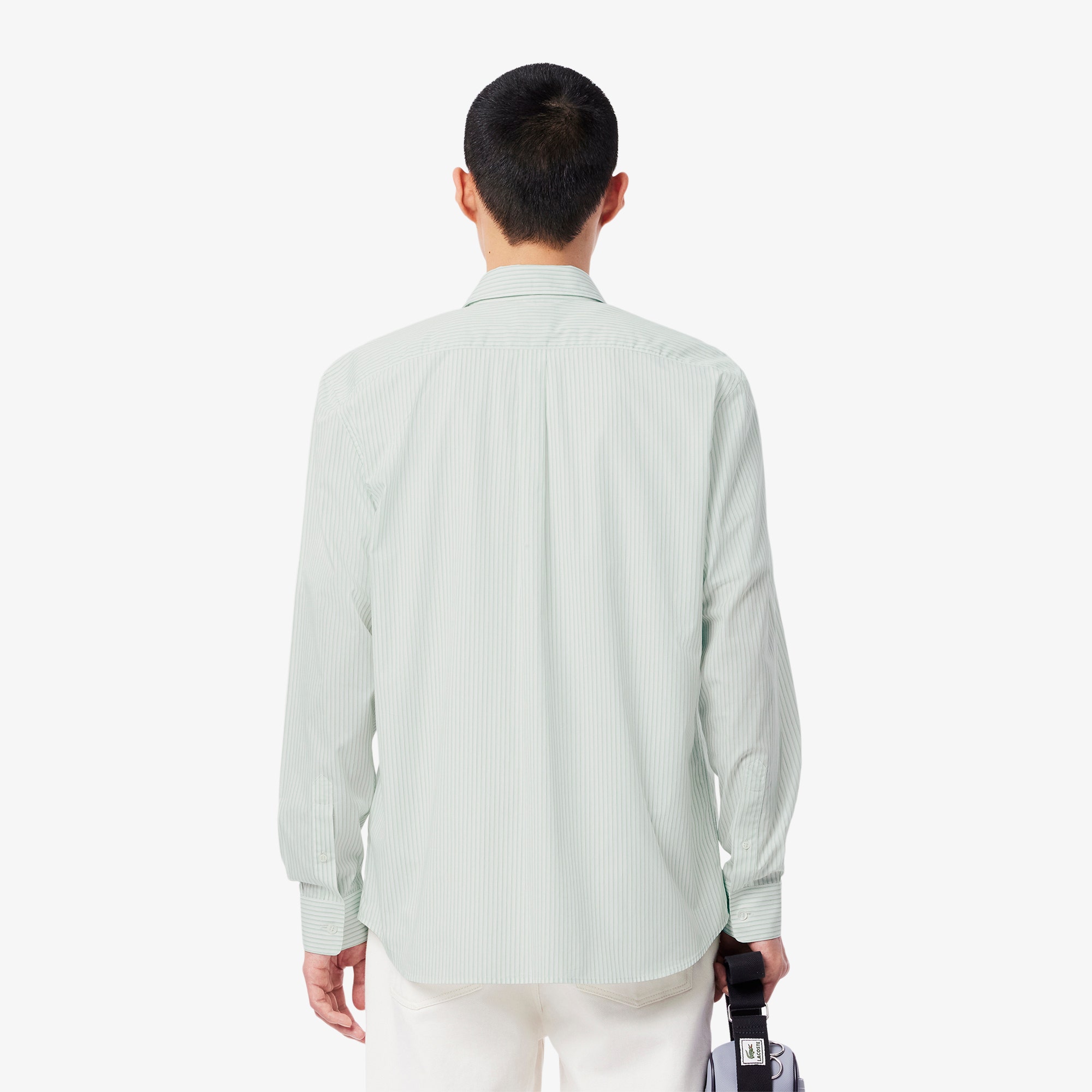 Regular Fit Striped Poplin Shirt