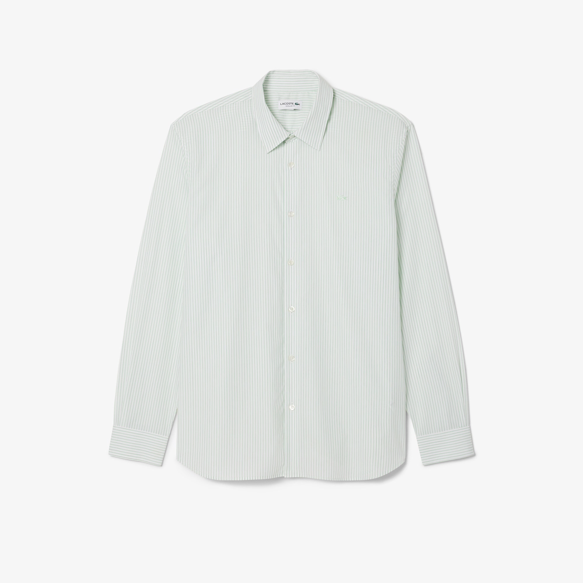 Regular Fit Striped Poplin Shirt
