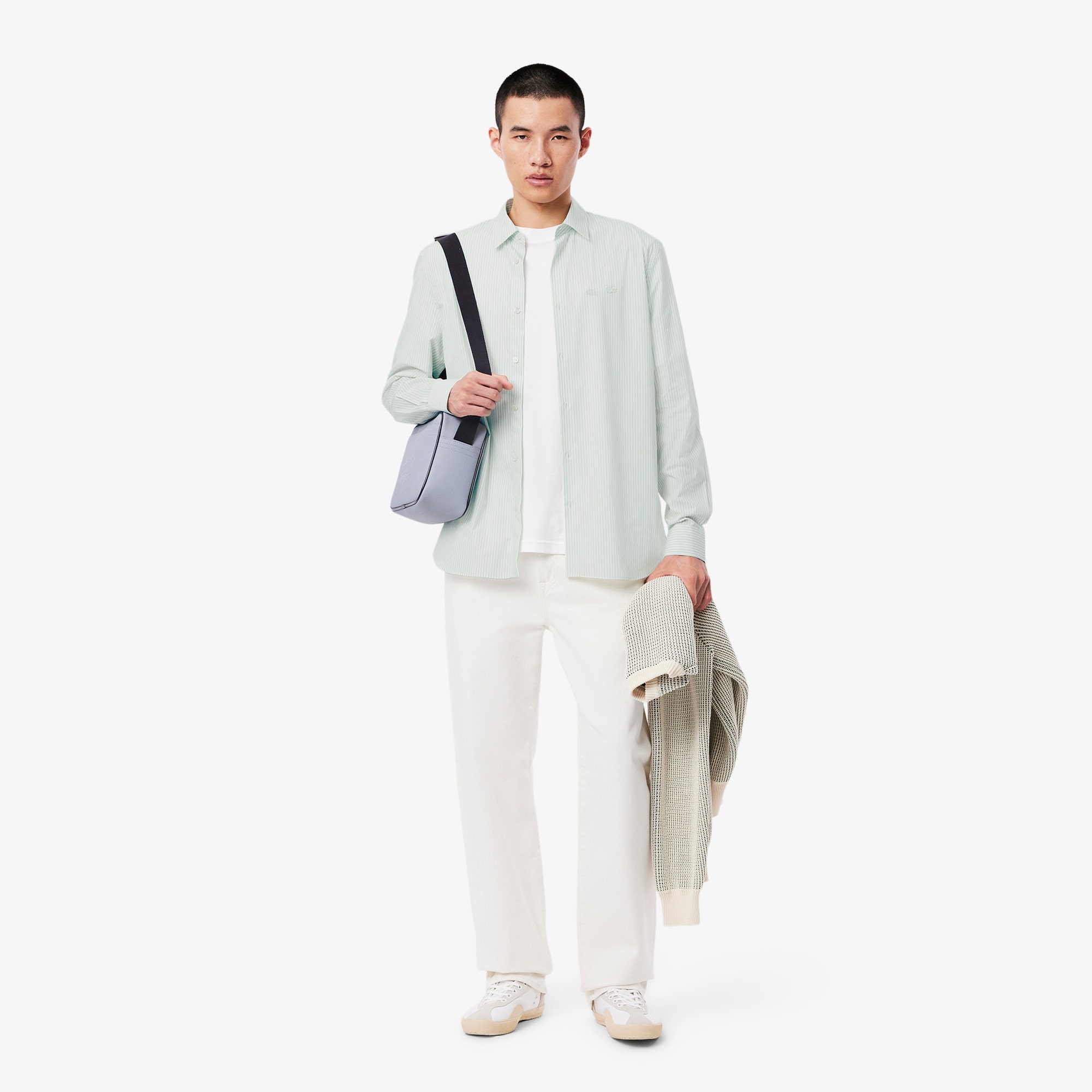 Regular Fit Striped Poplin Shirt