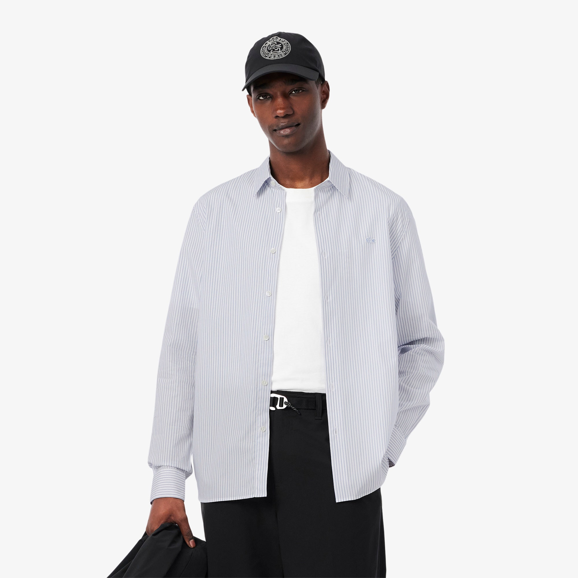 Regular Fit Striped Poplin Shirt
