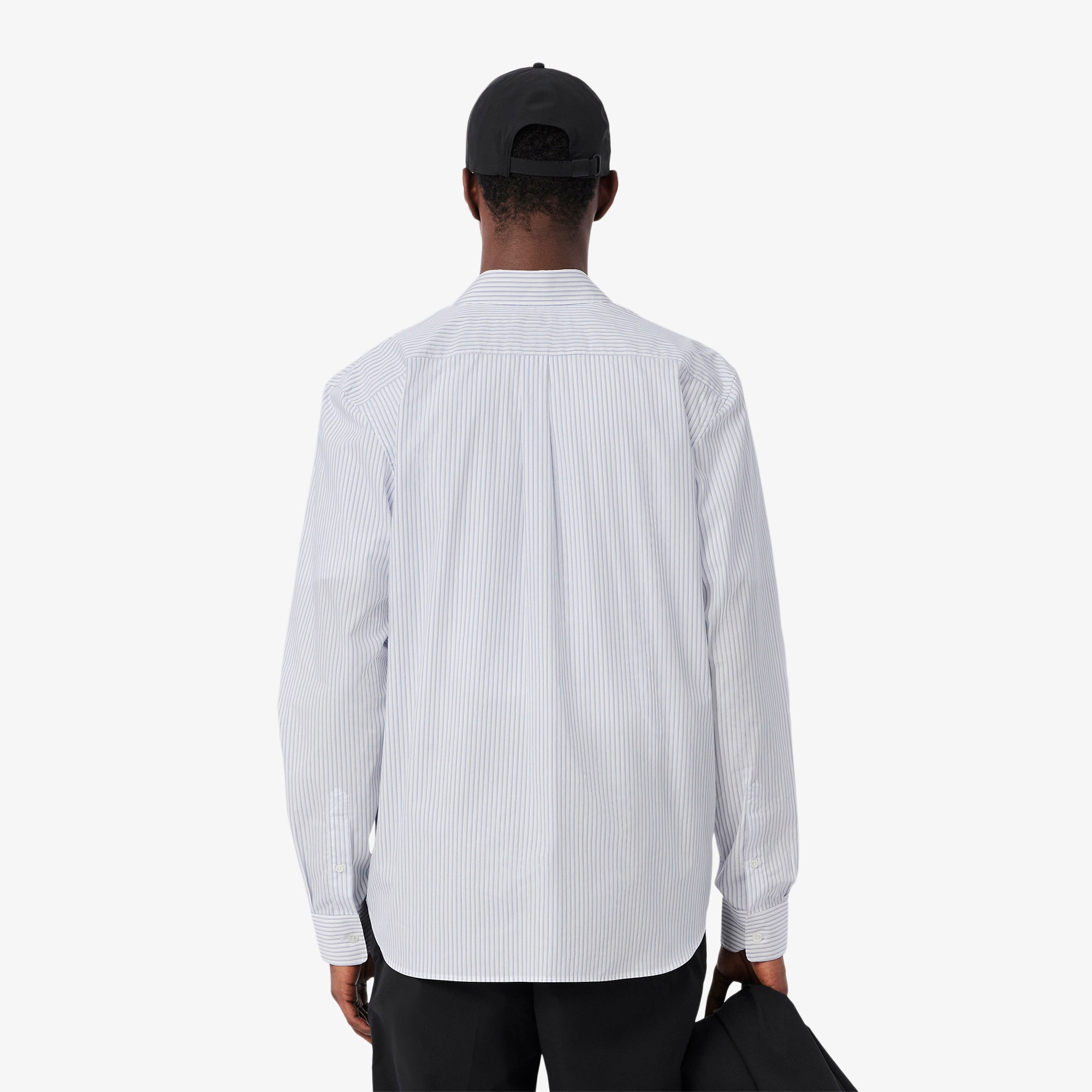 Regular Fit Striped Poplin Shirt
