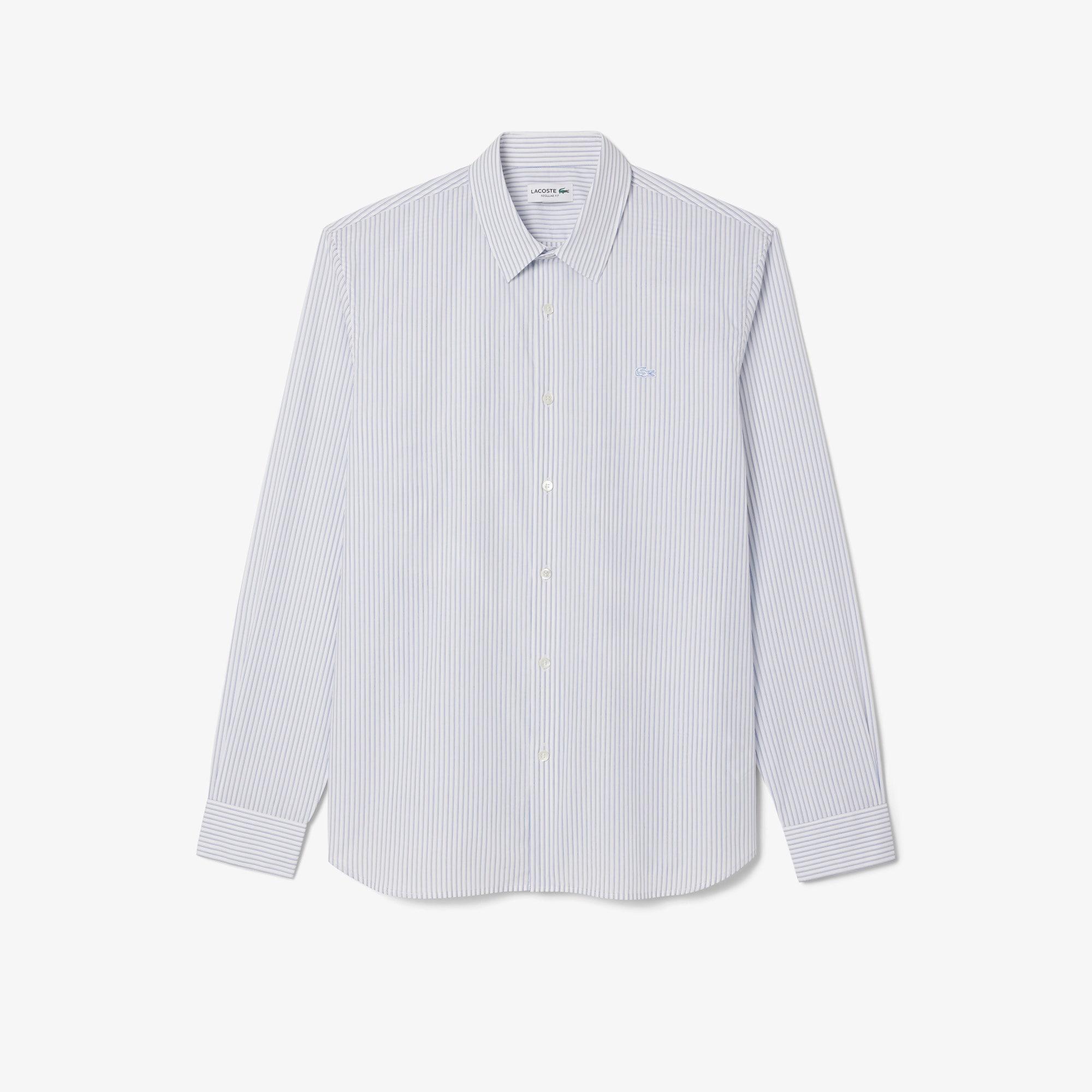 Regular Fit Striped Poplin Shirt