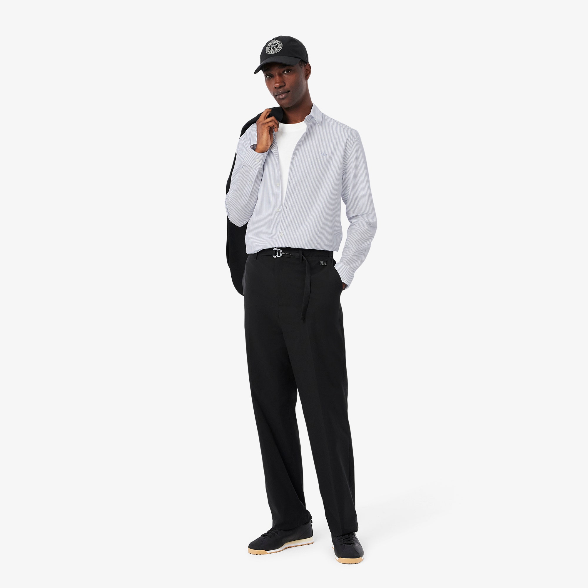 Regular Fit Striped Poplin Shirt