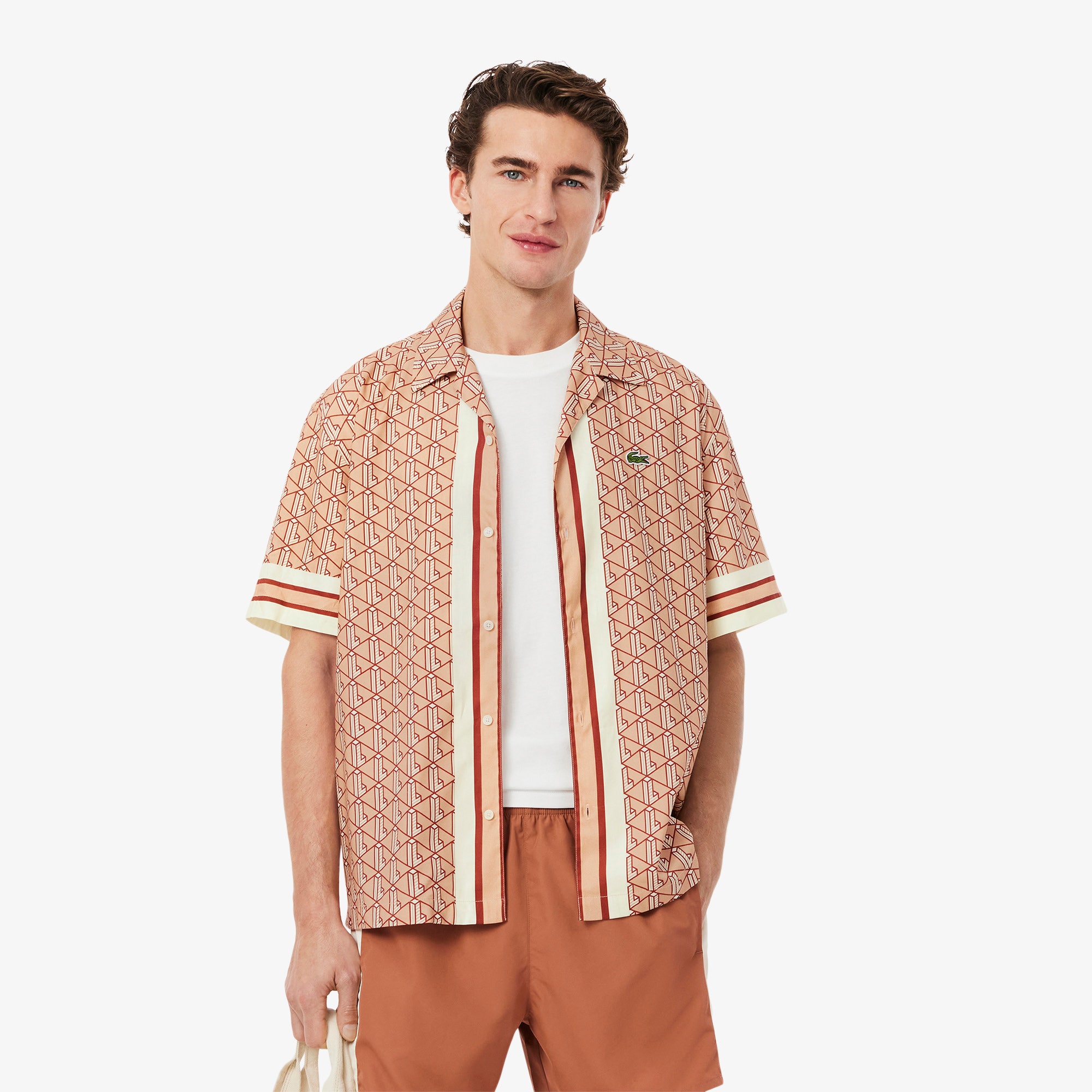Straight Cut Monogram Shirt