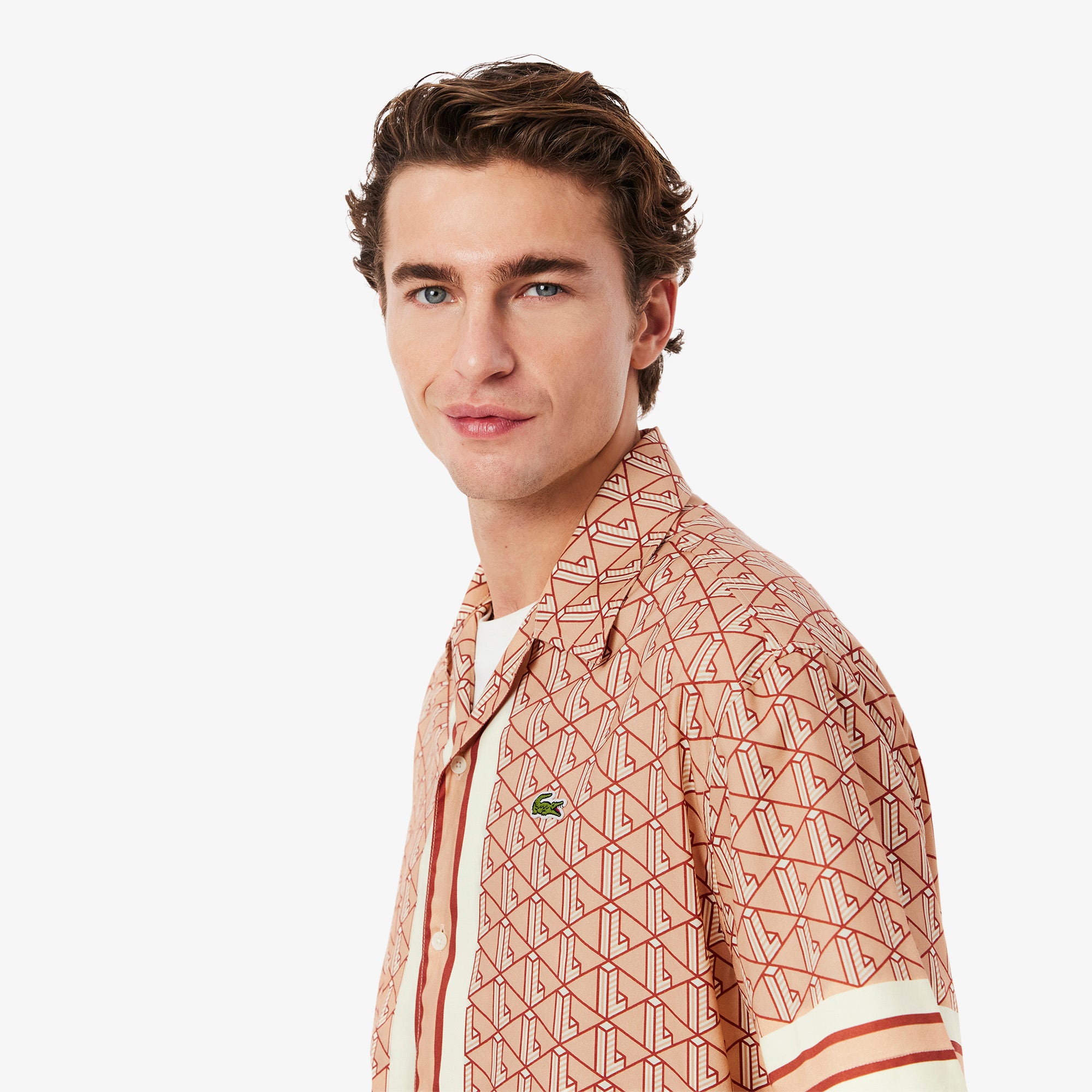 Straight Cut Monogram Shirt