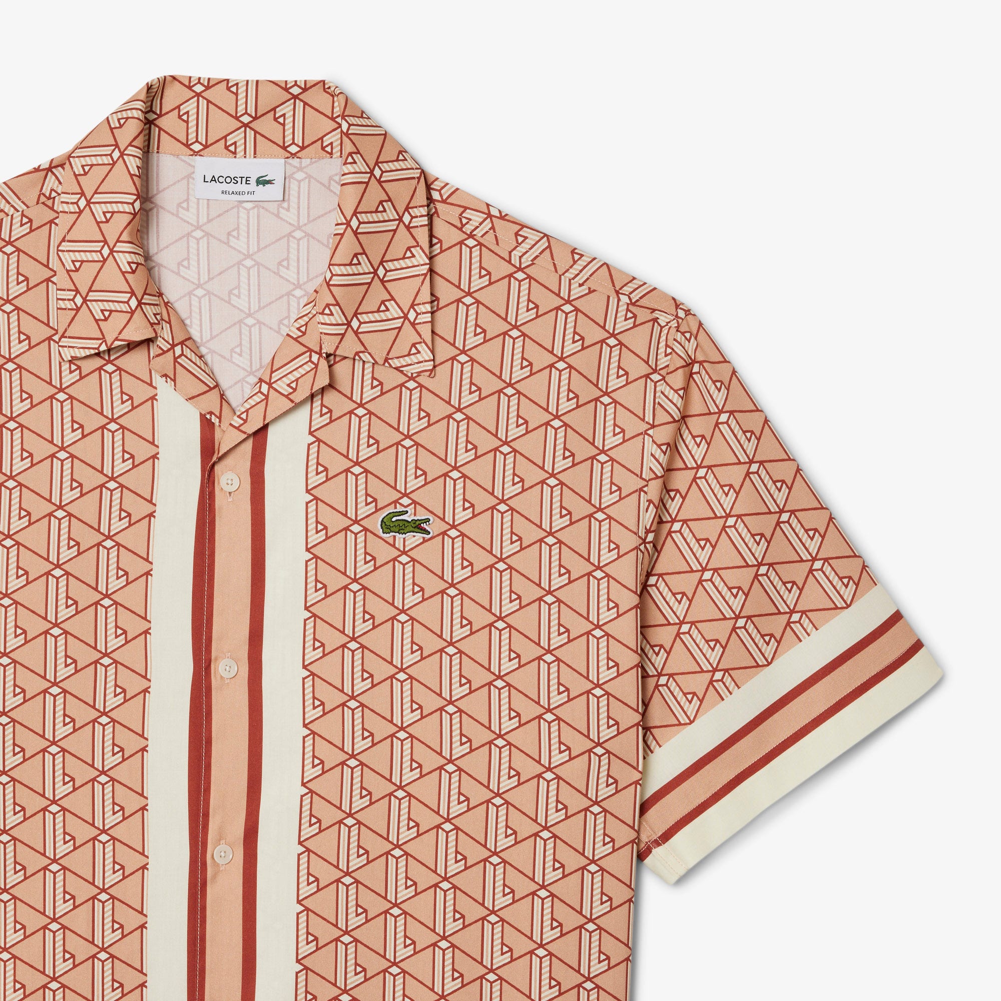 Straight Cut Monogram Shirt