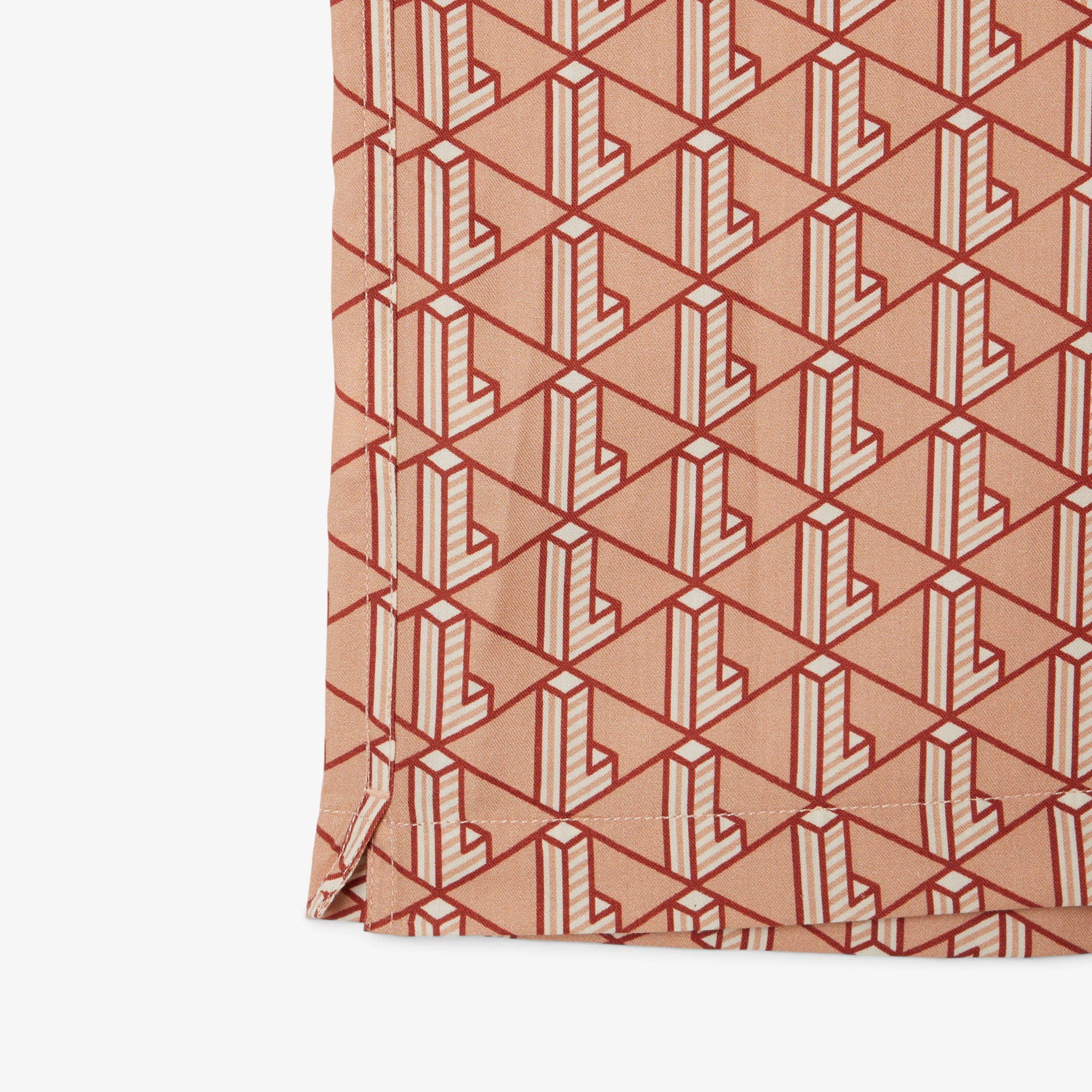 Straight Cut Monogram Shirt