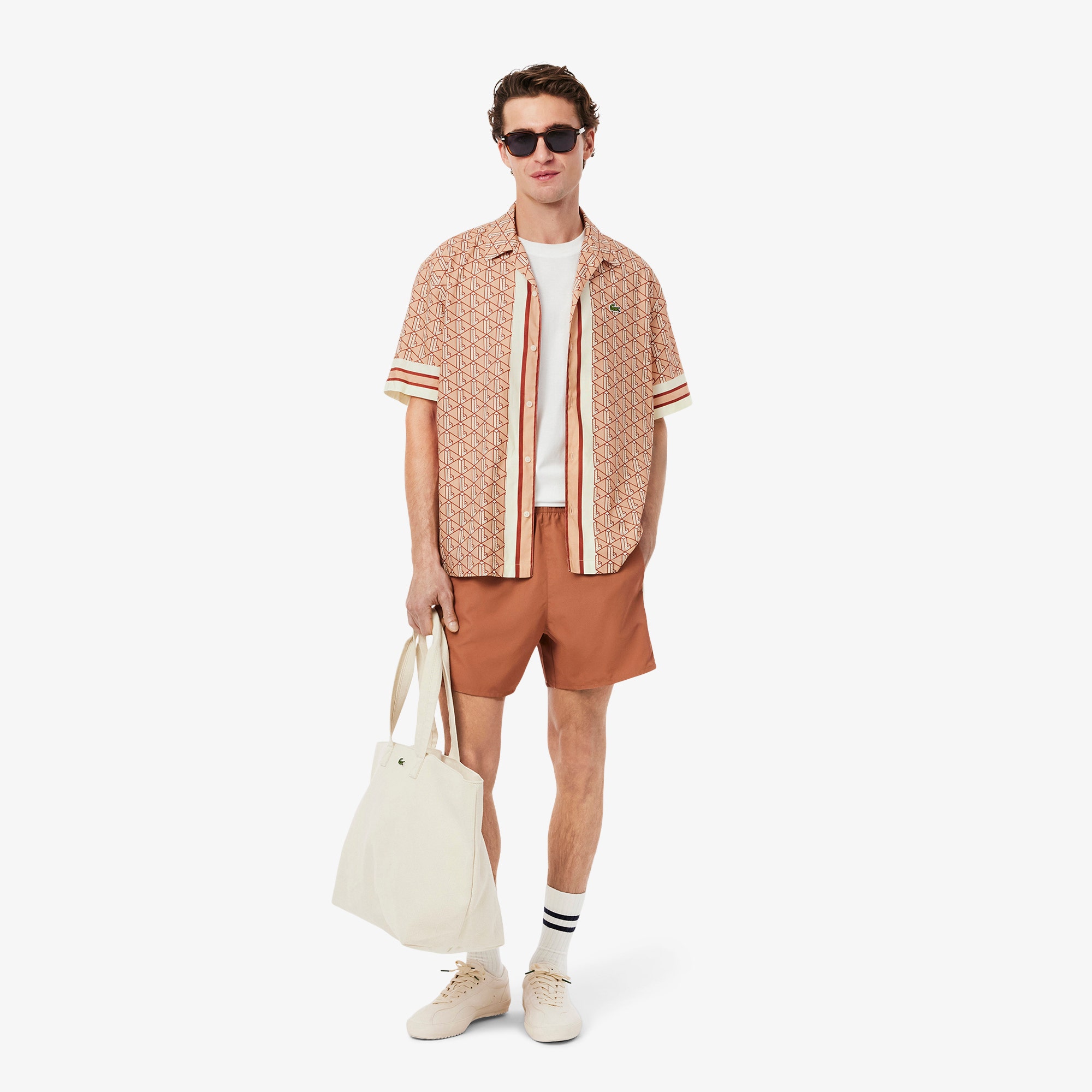 Straight Cut Monogram Shirt