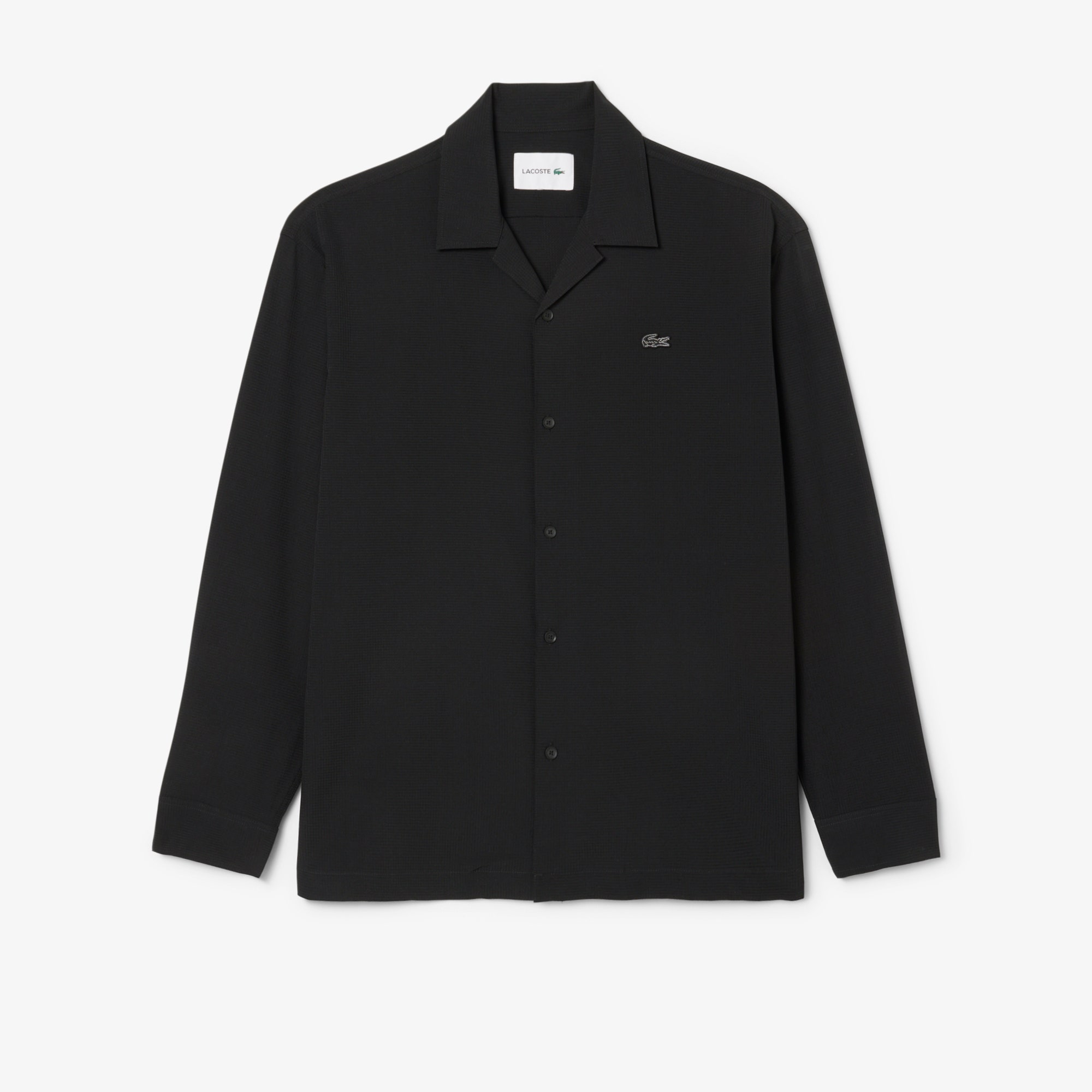 Lightweight Relaxed Fit Perforated Shirt