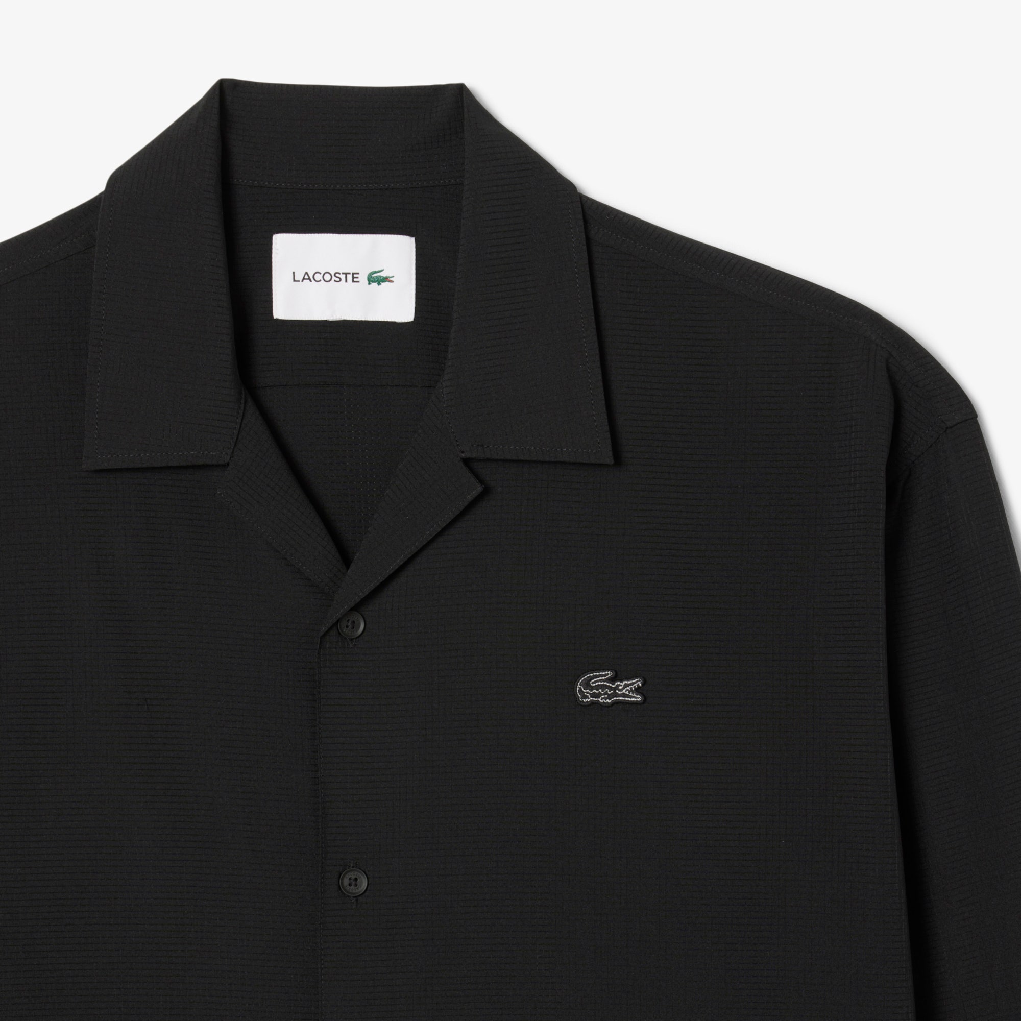 Lightweight Relaxed Fit Perforated Shirt