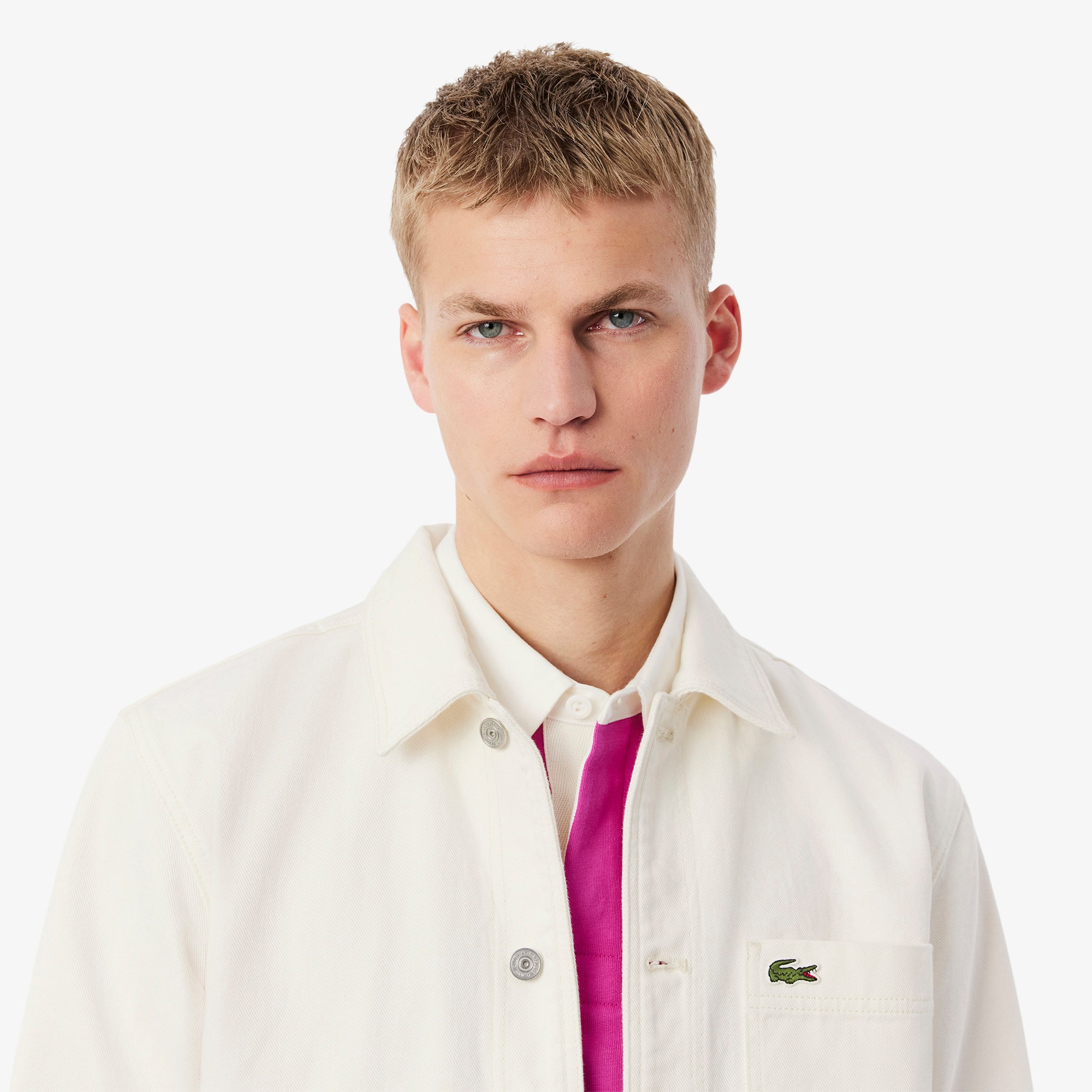 Heavy Cotton Denim Overshirt