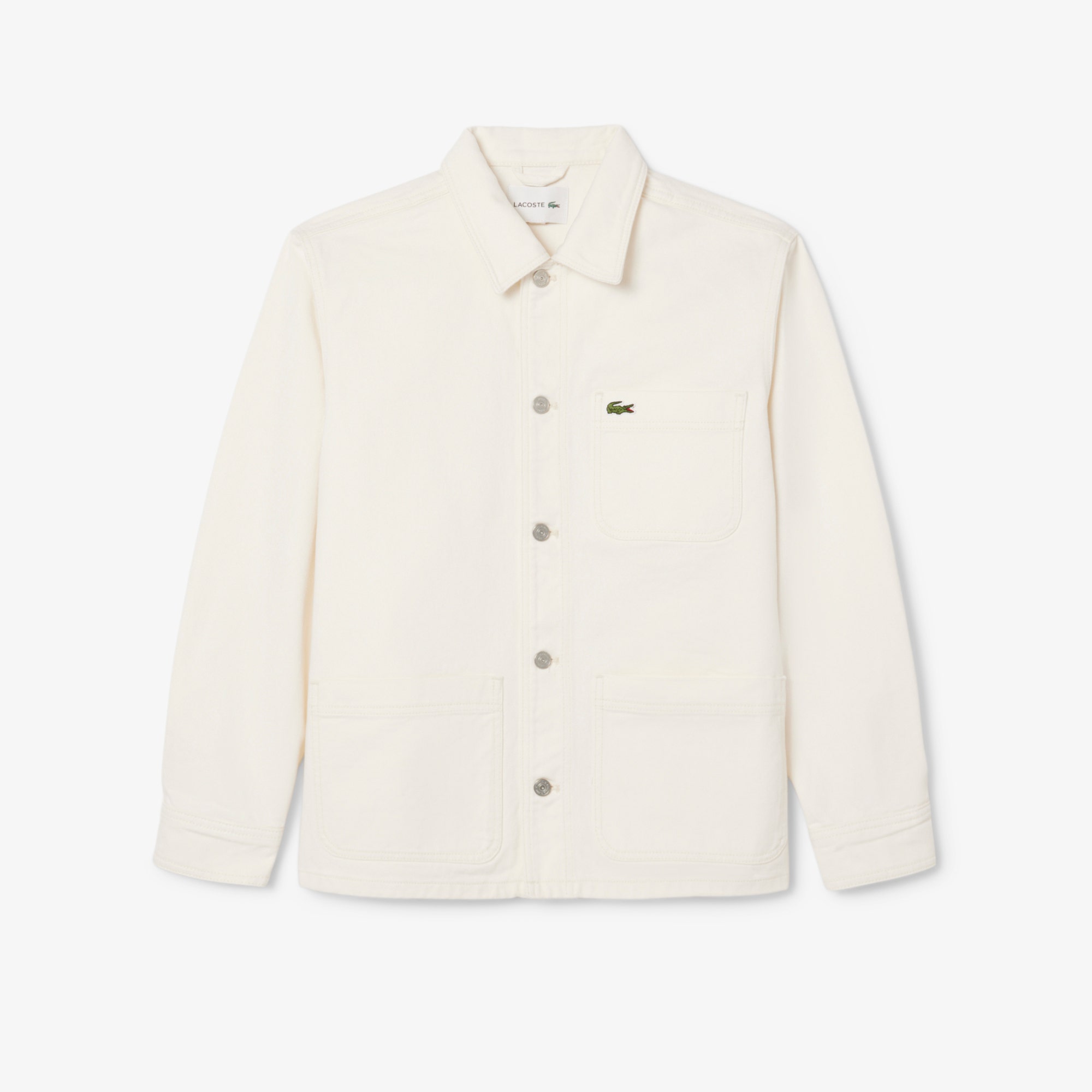 Heavy Cotton Denim Overshirt