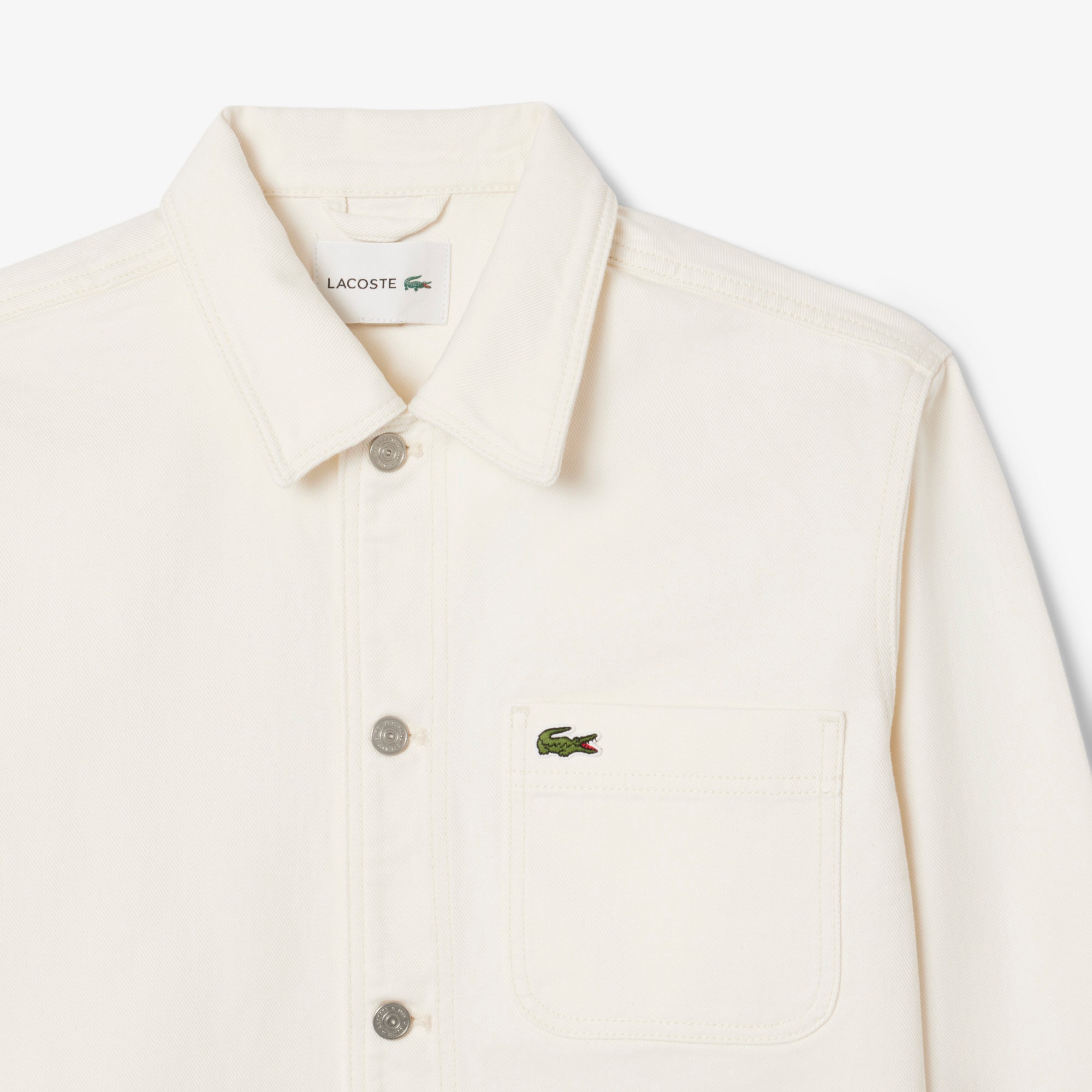 Heavy Cotton Denim Overshirt