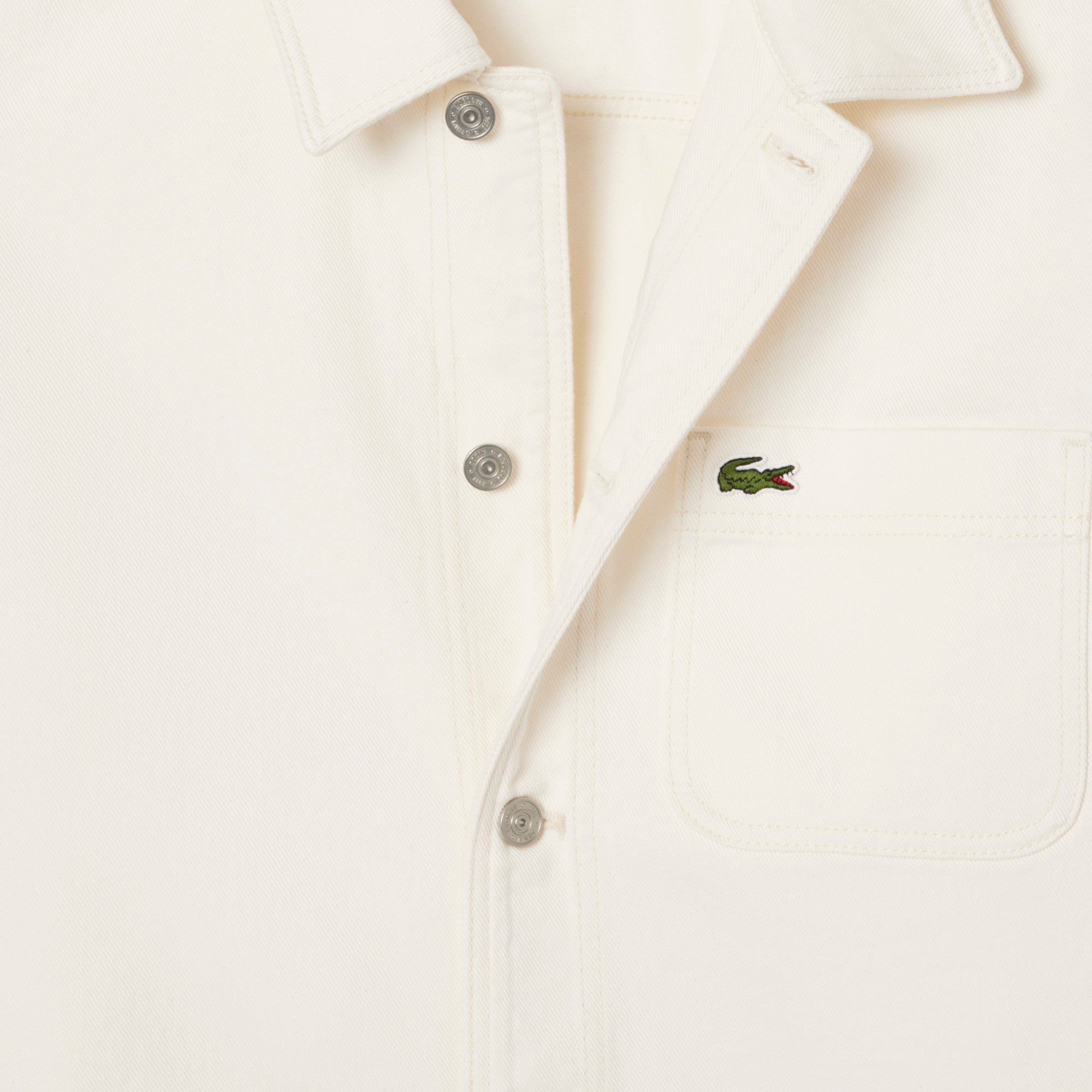 Heavy Cotton Denim Overshirt