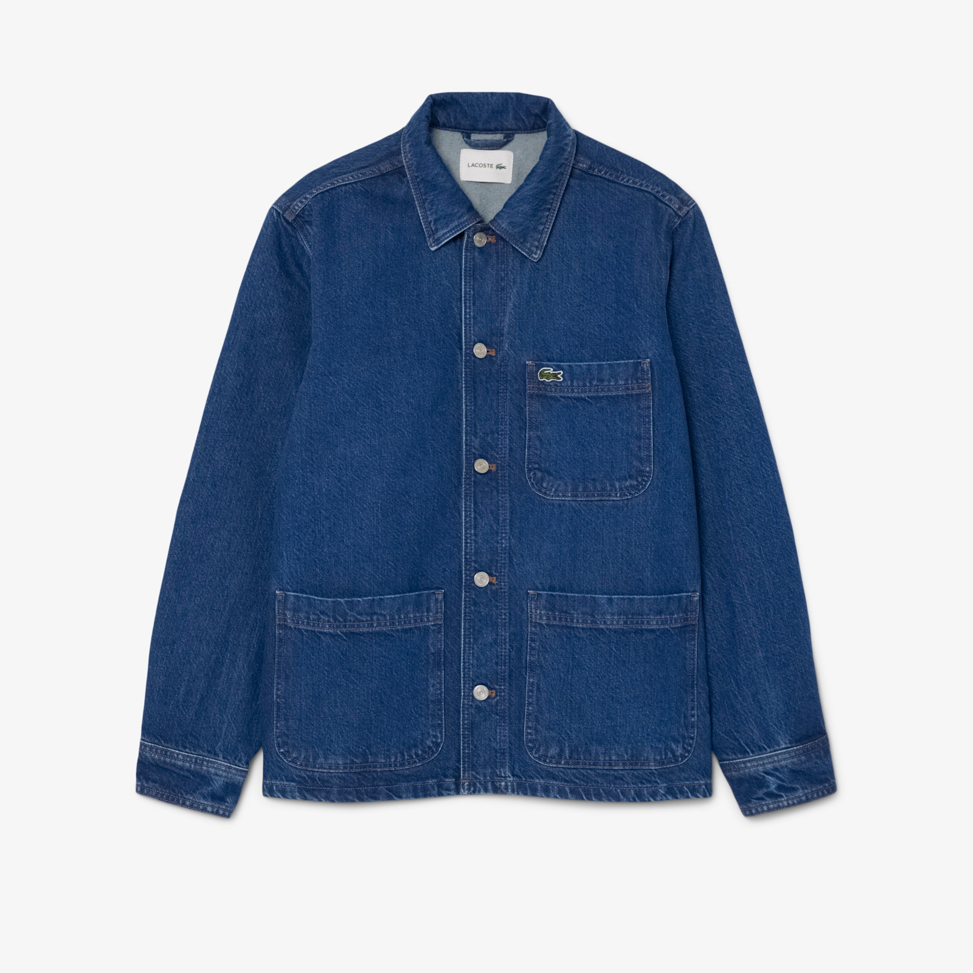 Heavy Cotton Denim Overshirt