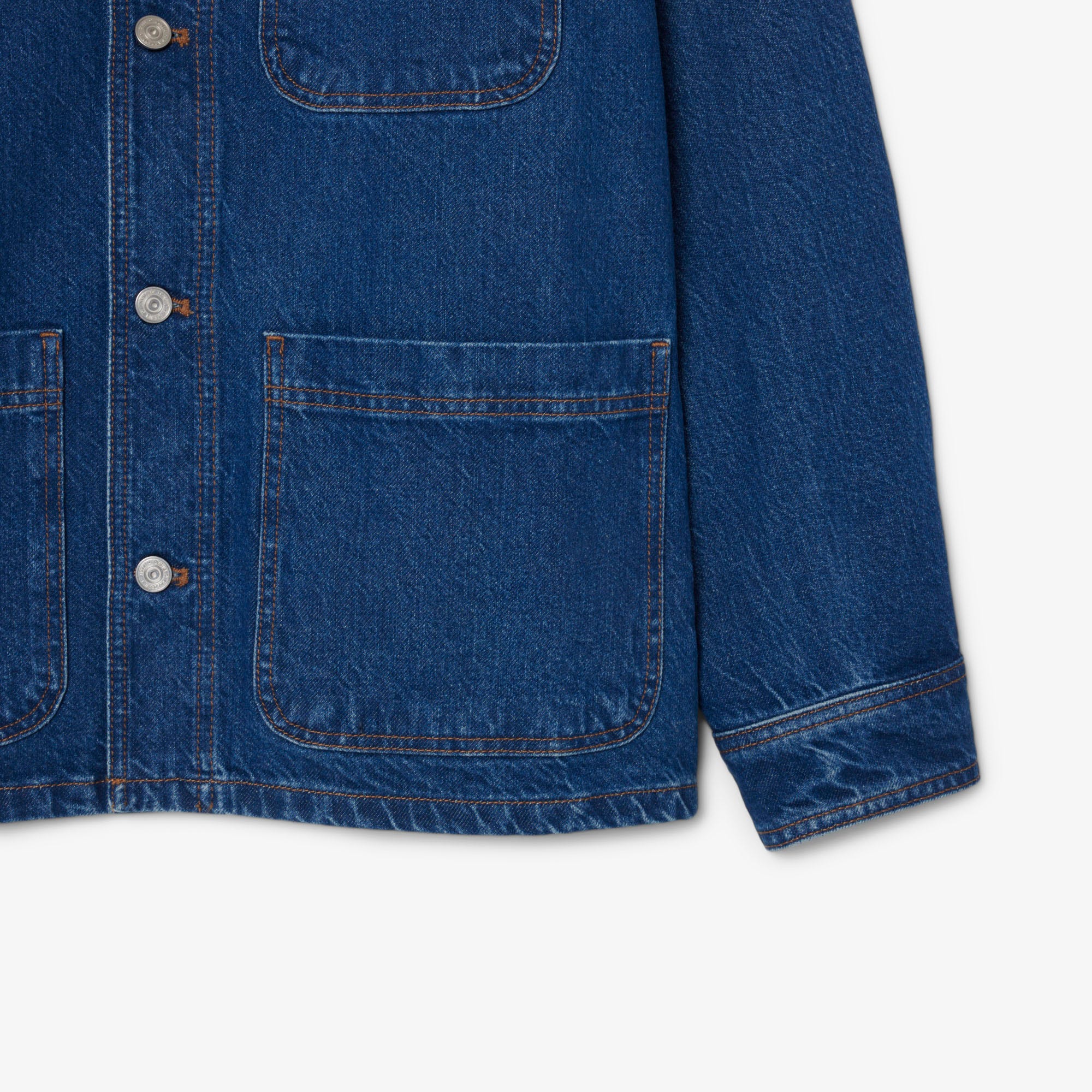 Heavy Cotton Denim Overshirt