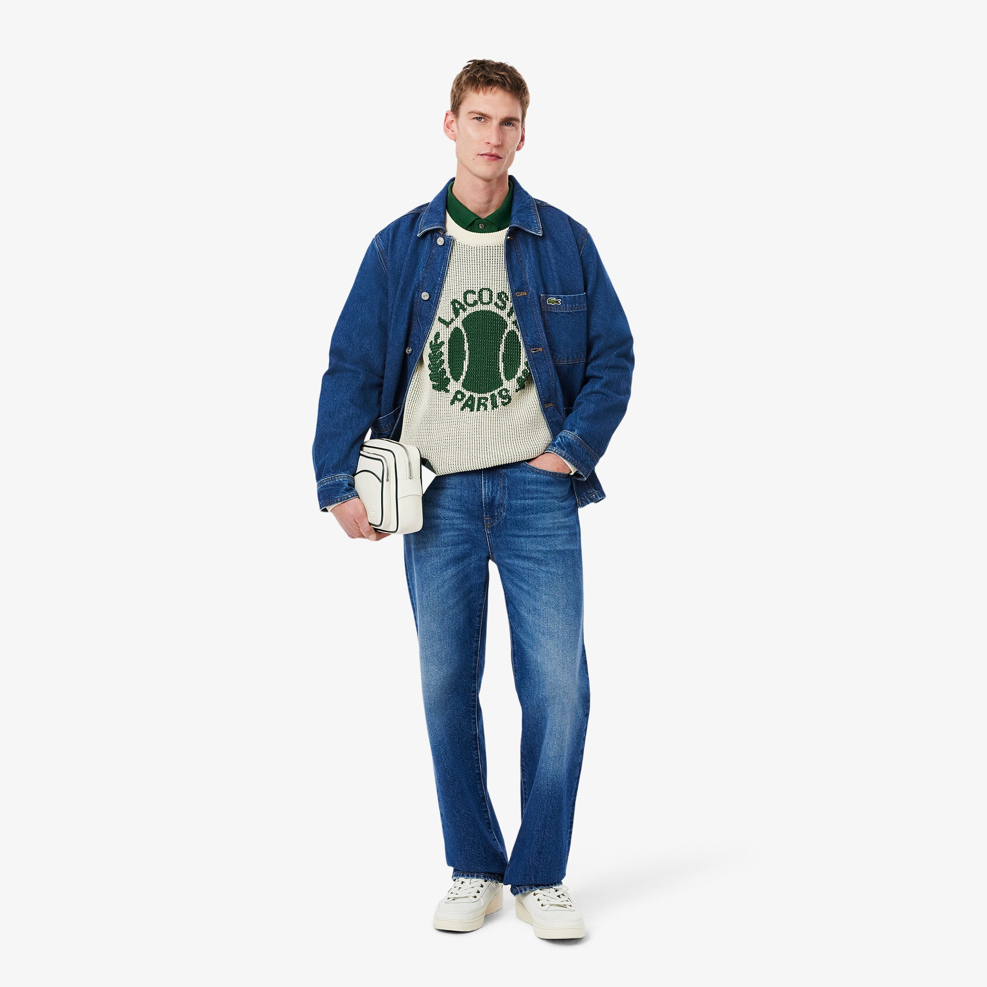 Heavy Cotton Denim Overshirt