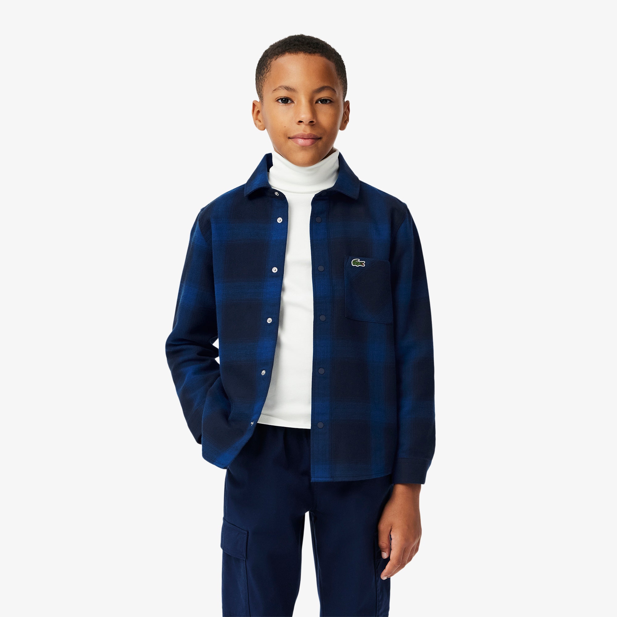 Plaid Flannel Overshirt