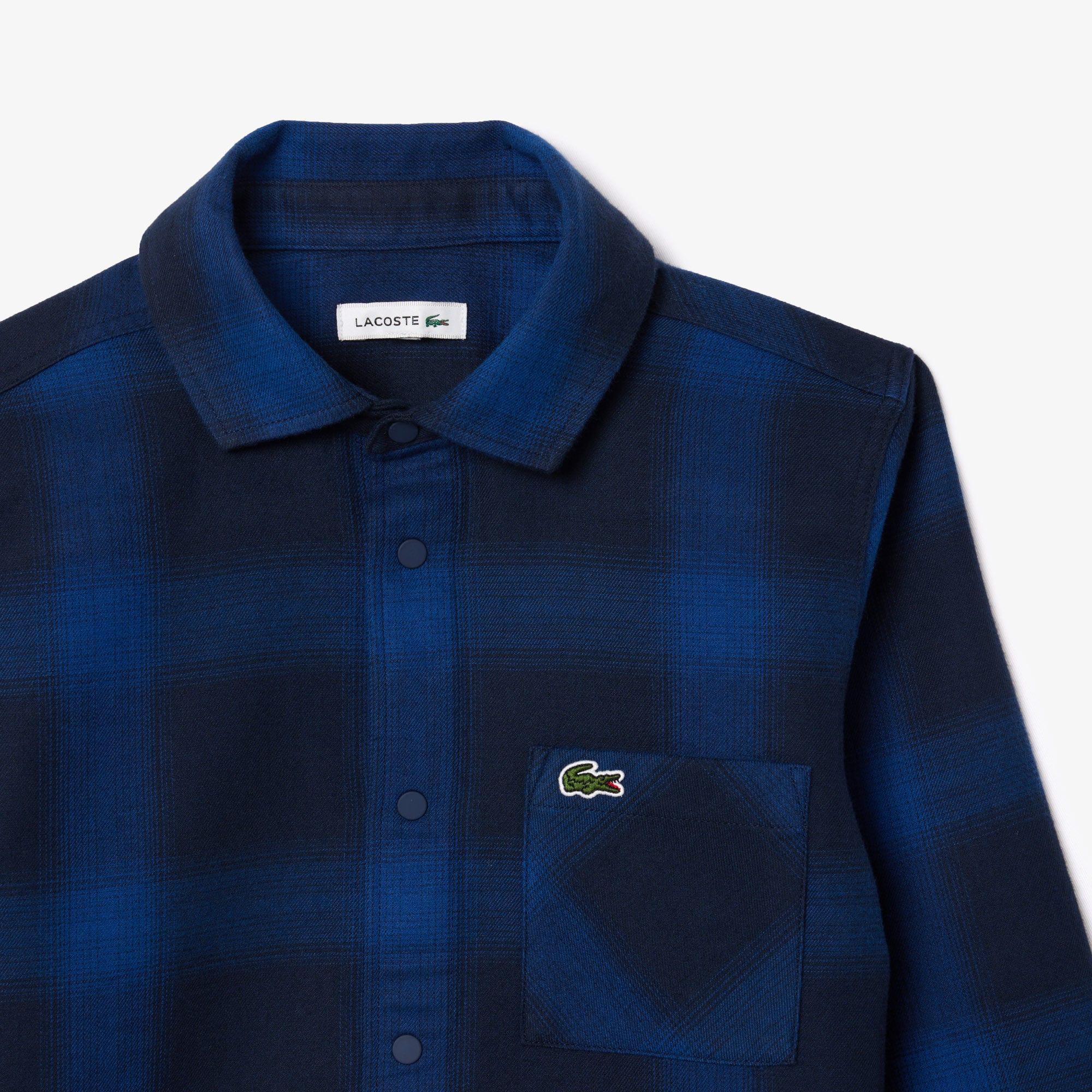 Plaid Flannel Overshirt