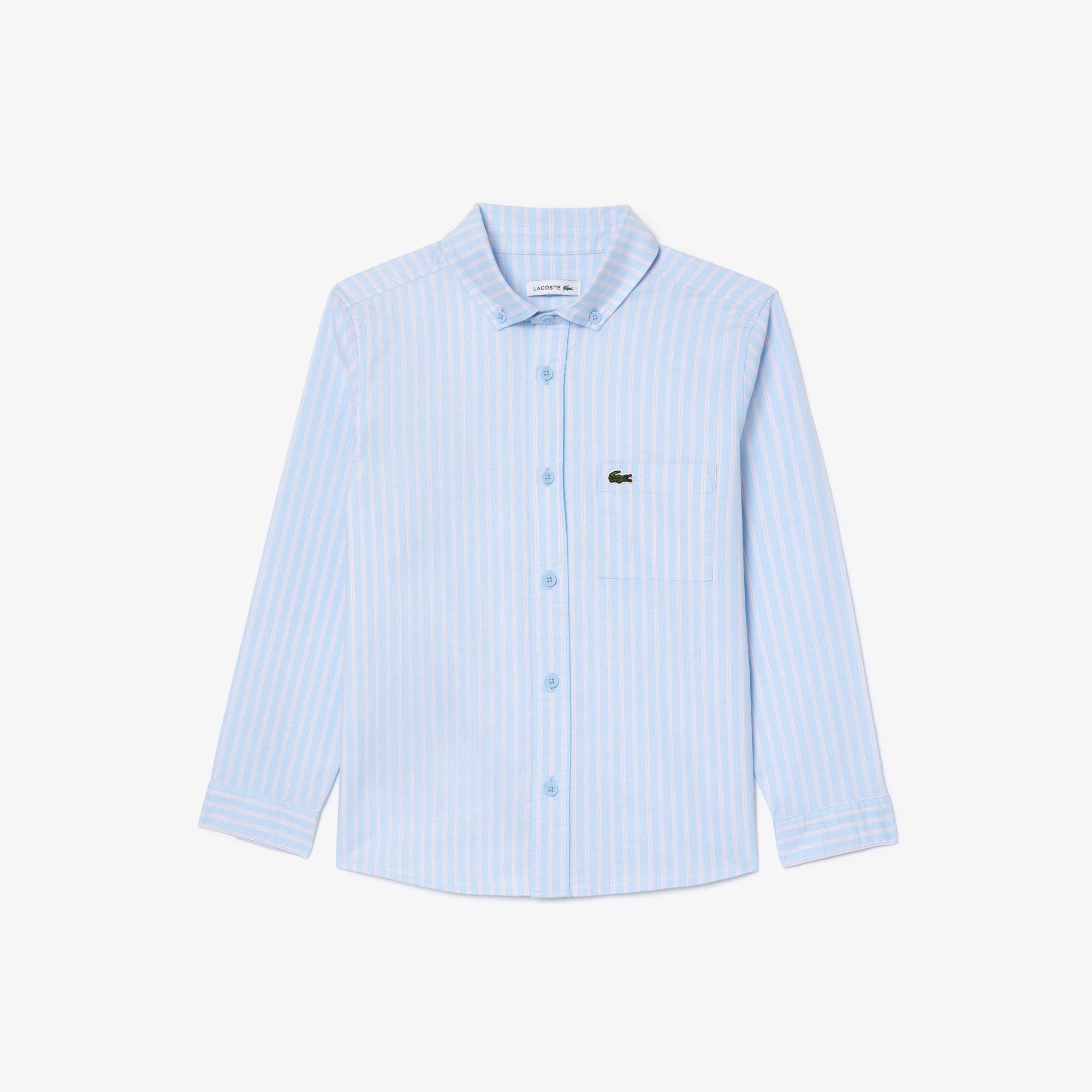Striped Oxford cotton shirt