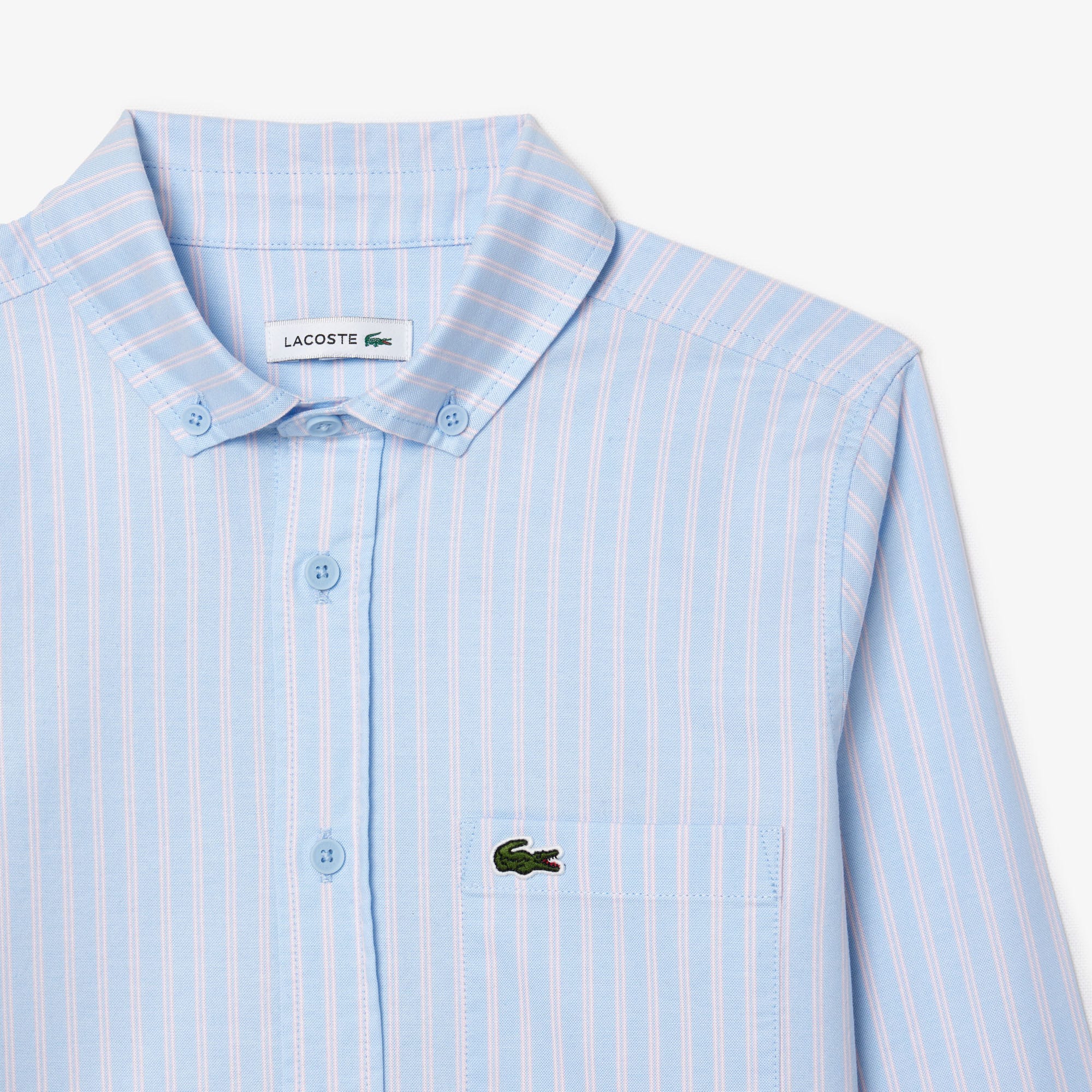 Striped Oxford cotton shirt
