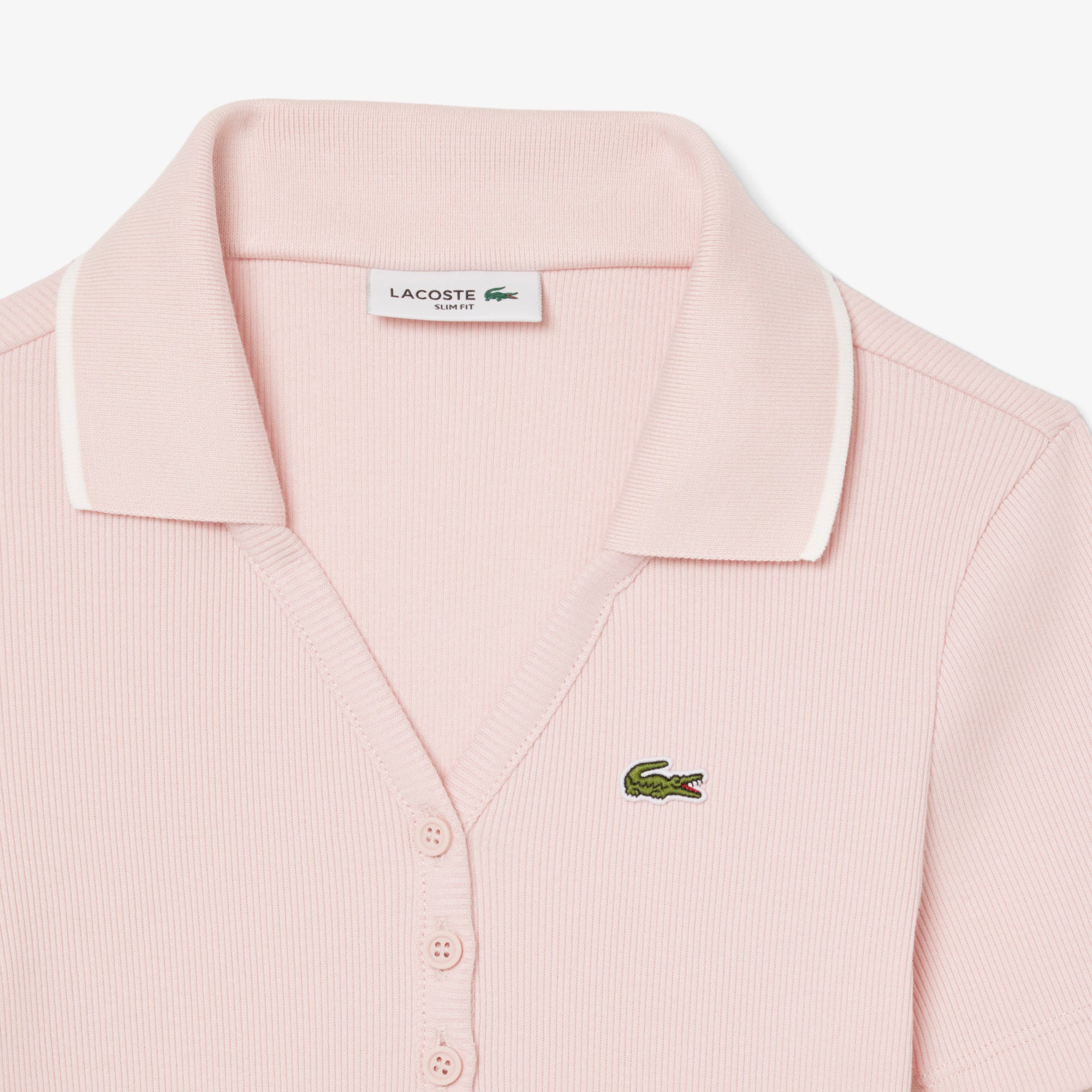 L.12.D Slim Fit Contrast Collar Polo Shirt