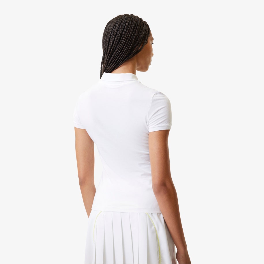 Slim Fit Stretch Cotton Jersey Polo Shirt