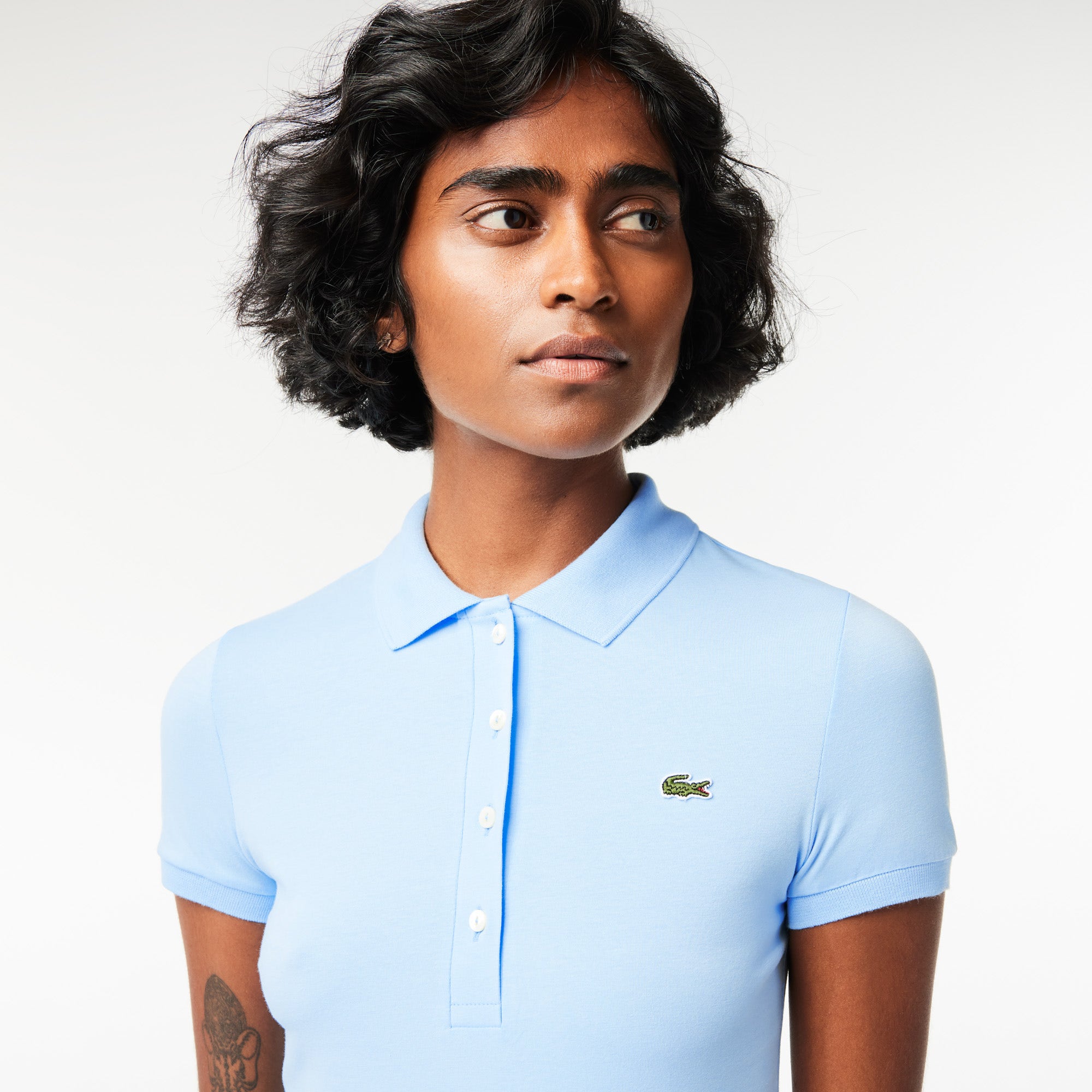 Slim Fit Stretch Cotton Jersey Polo Shirt