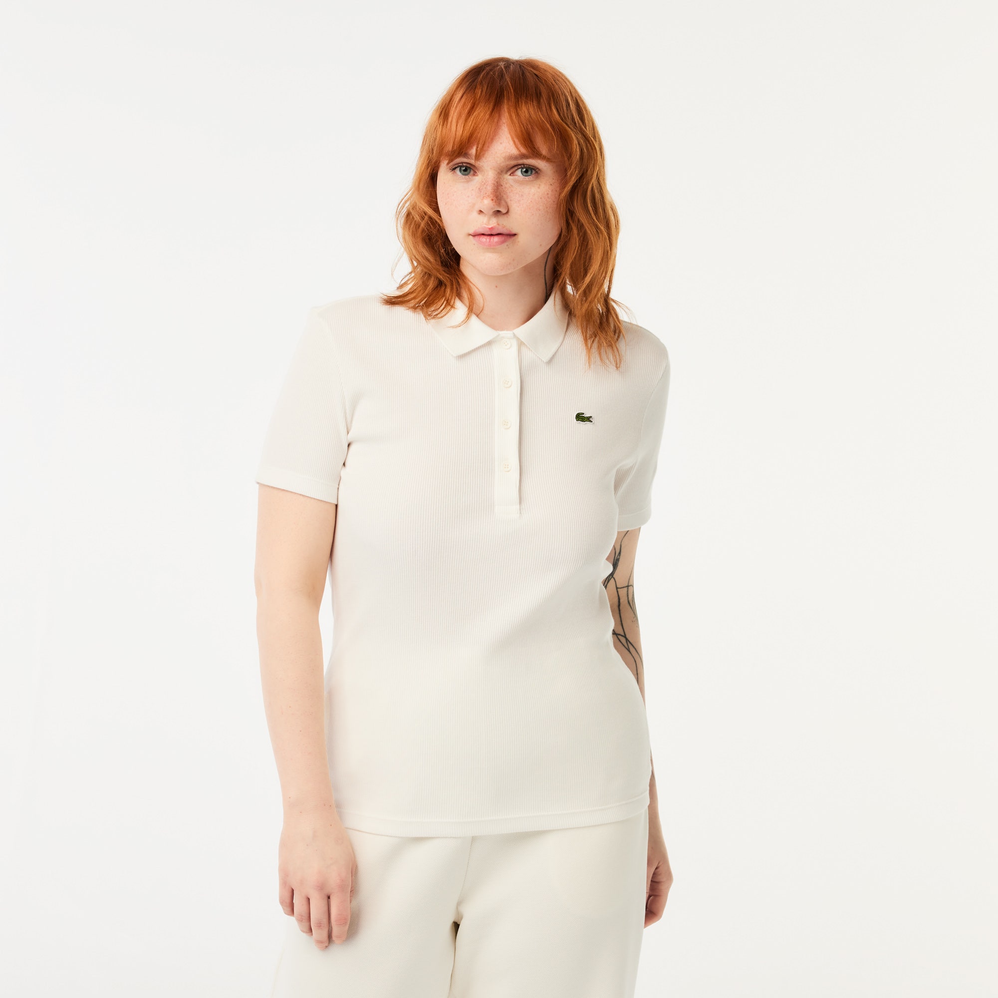 Women's Lacoste Organic Cotton Polo Shirt