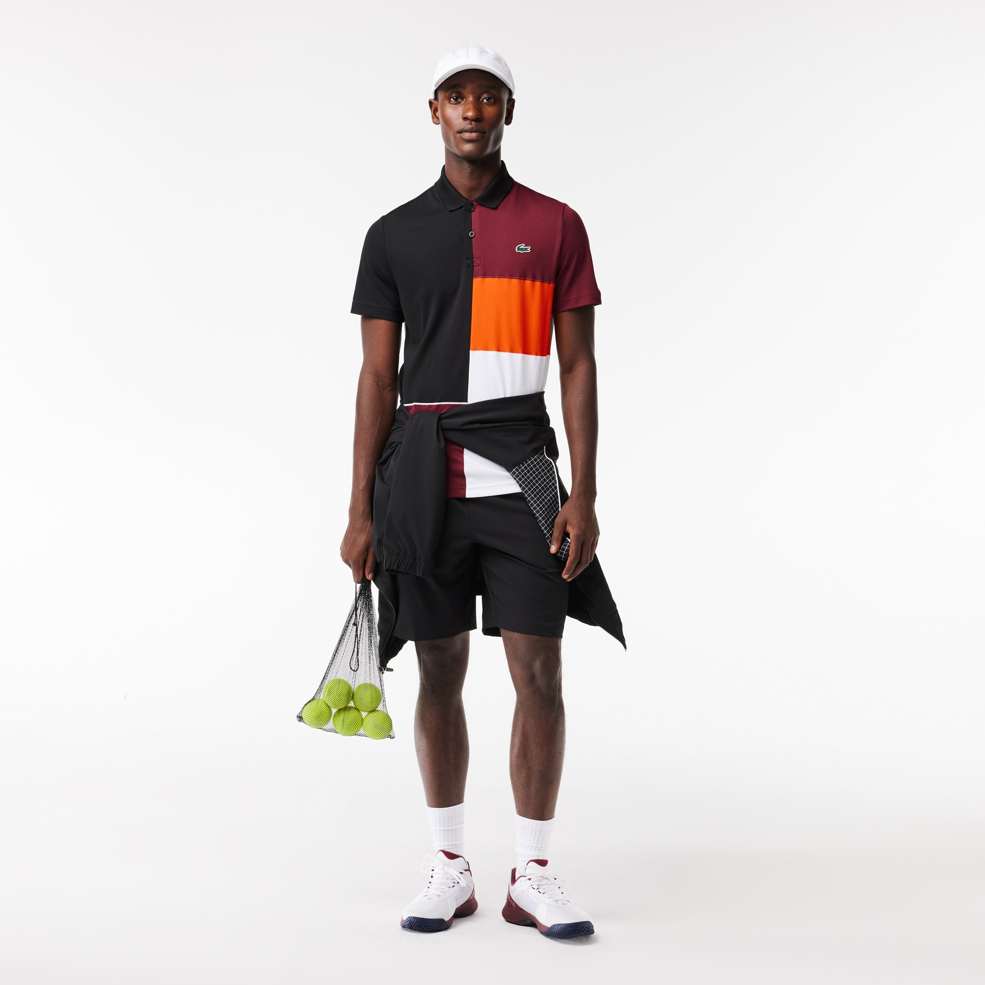 Regular Fit Recycled Fiber Tennis Polo Shirt
