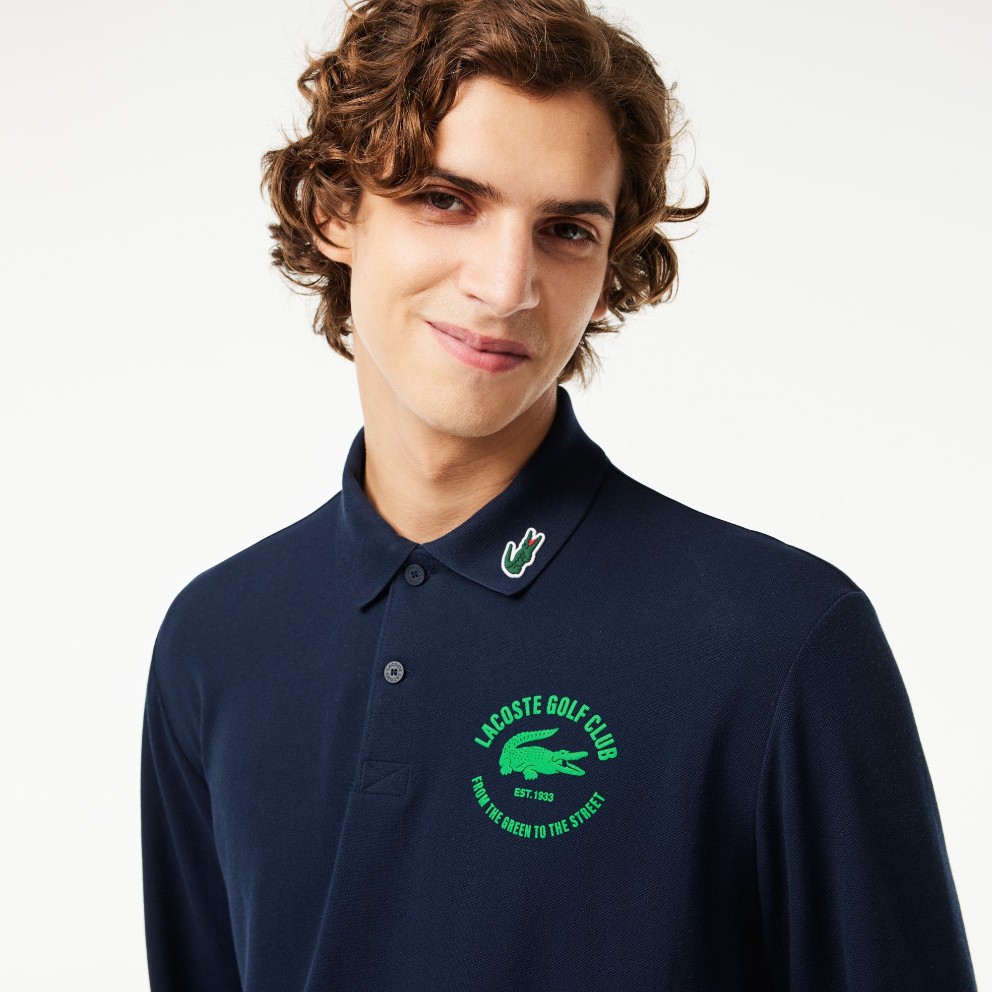 Long Sleeved Golf Anti-UV Polo Shirt