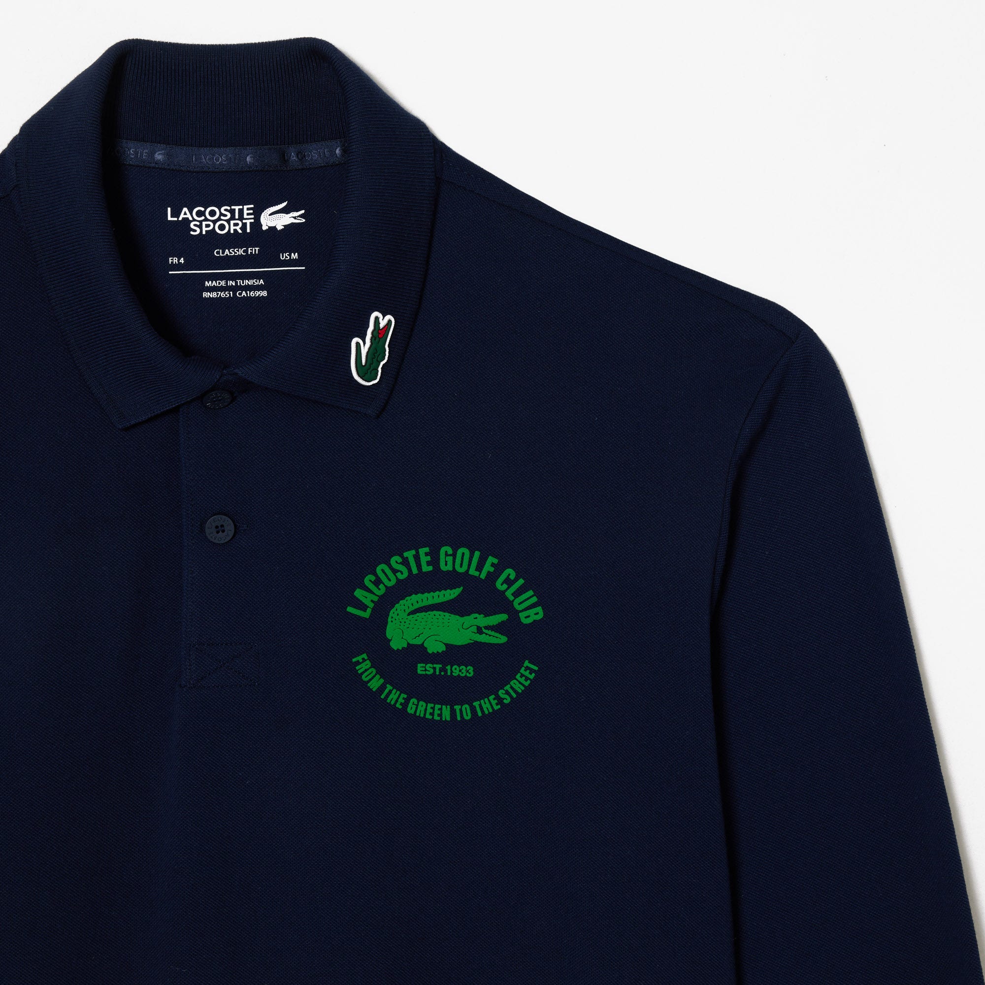 Long Sleeved Golf Anti-UV Polo Shirt