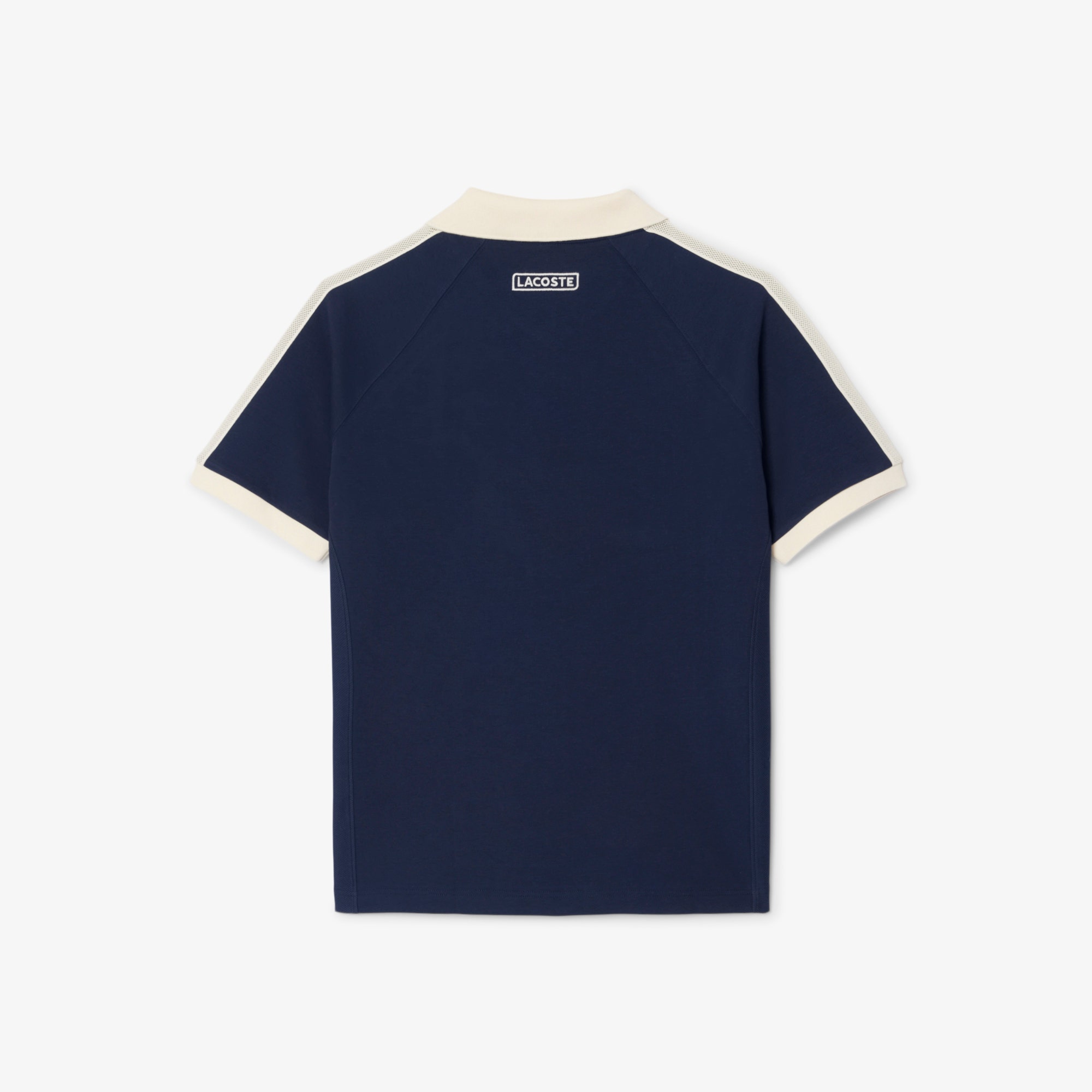 Classic Fit Pique Panel Polo Shirt