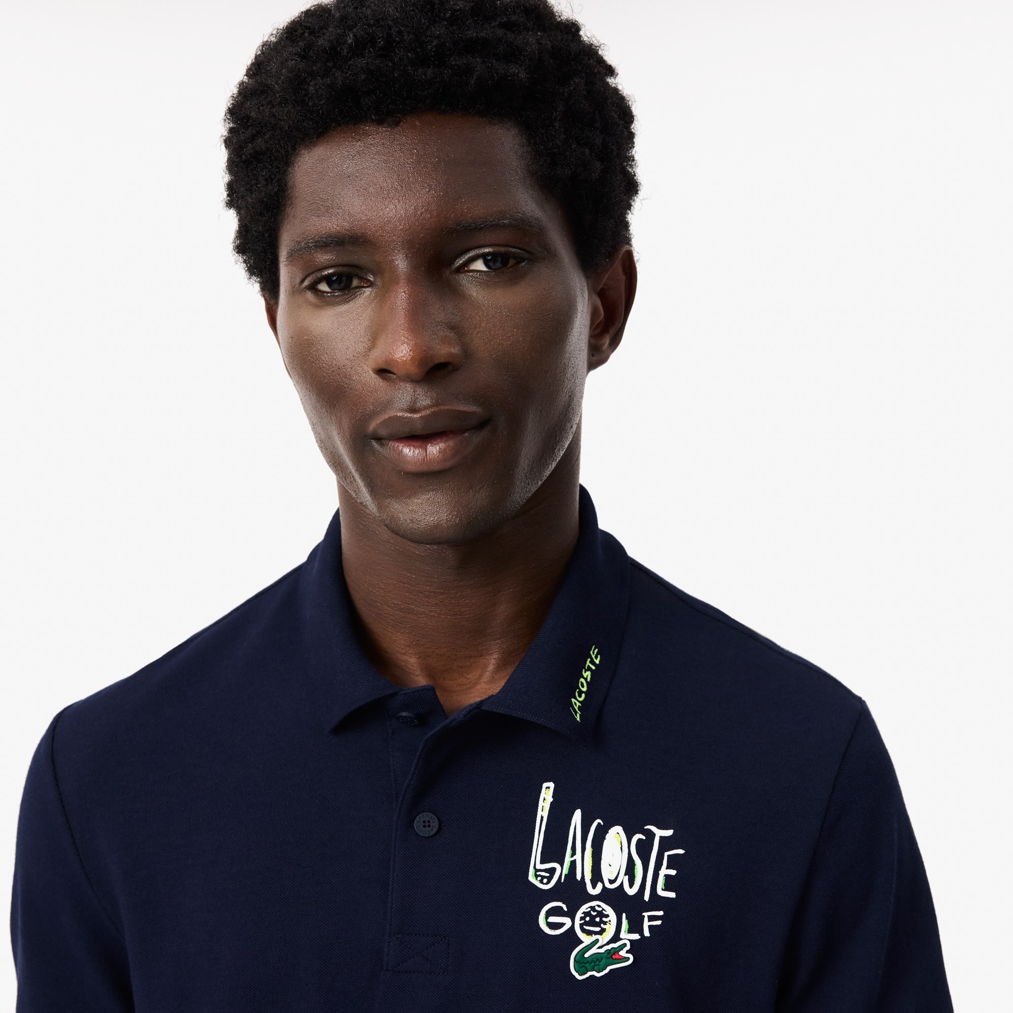 Classic Fit UV Protect Pique Golf Polo Shirt