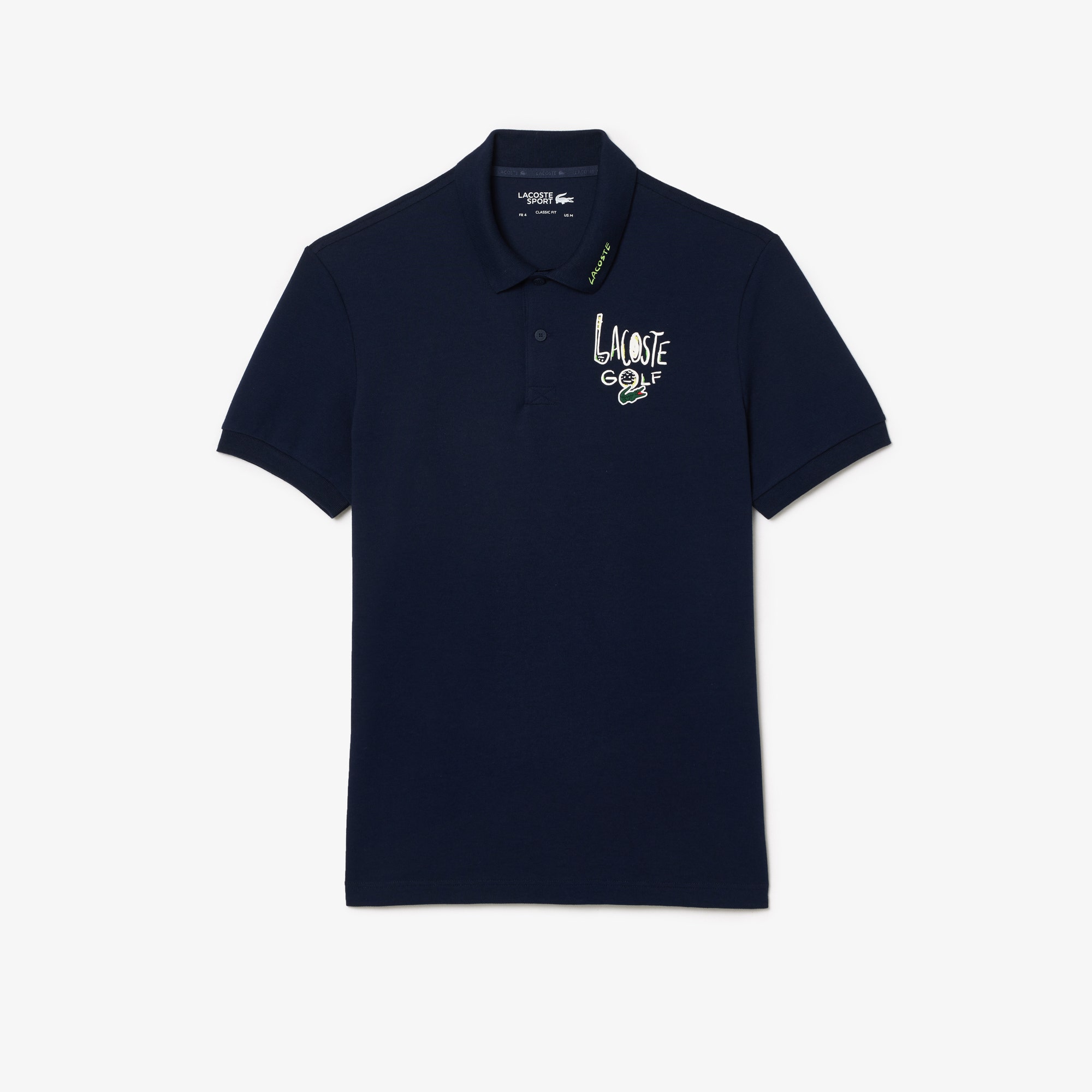 Classic Fit UV Protect Pique Golf Polo Shirt