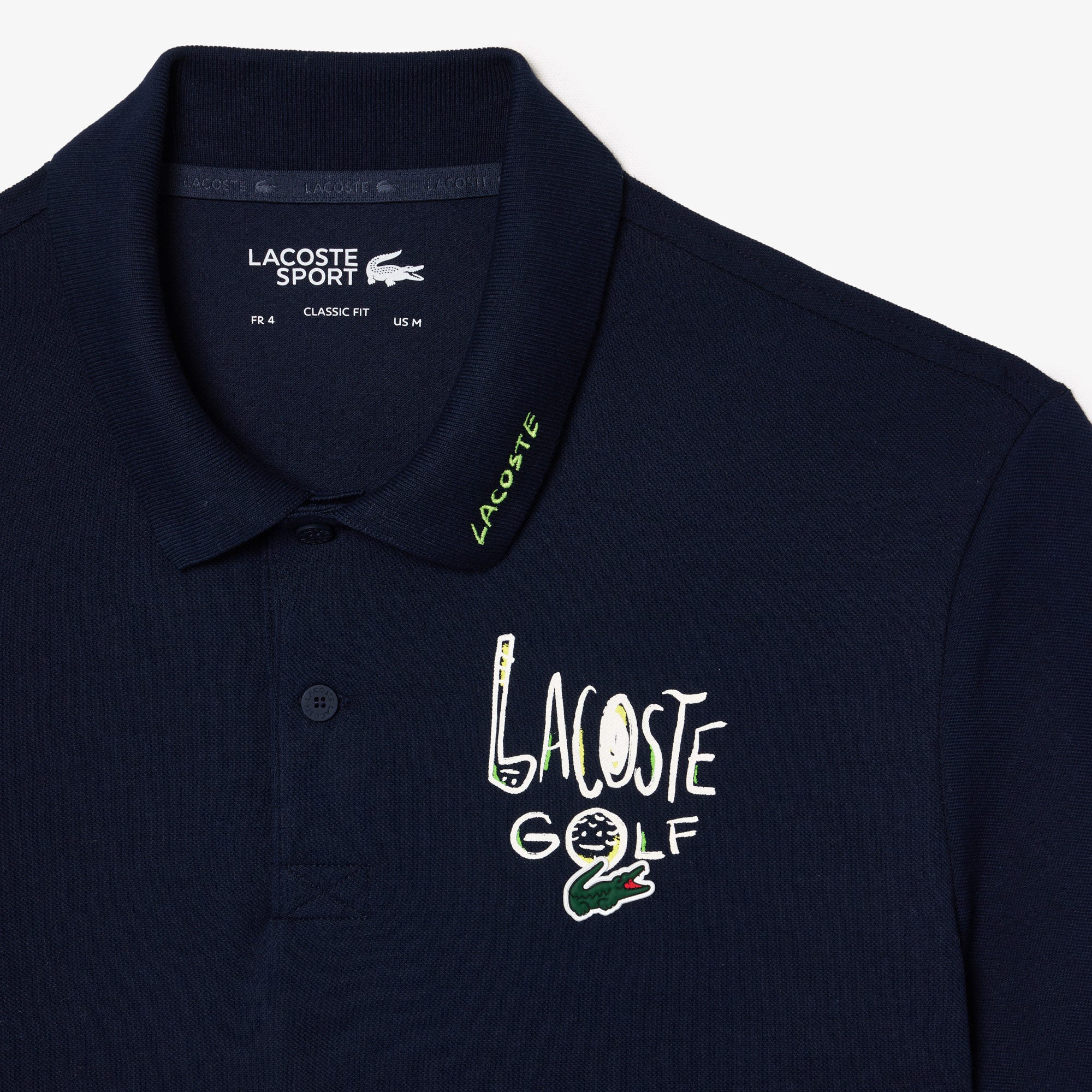 Classic Fit UV Protect Pique Golf Polo Shirt