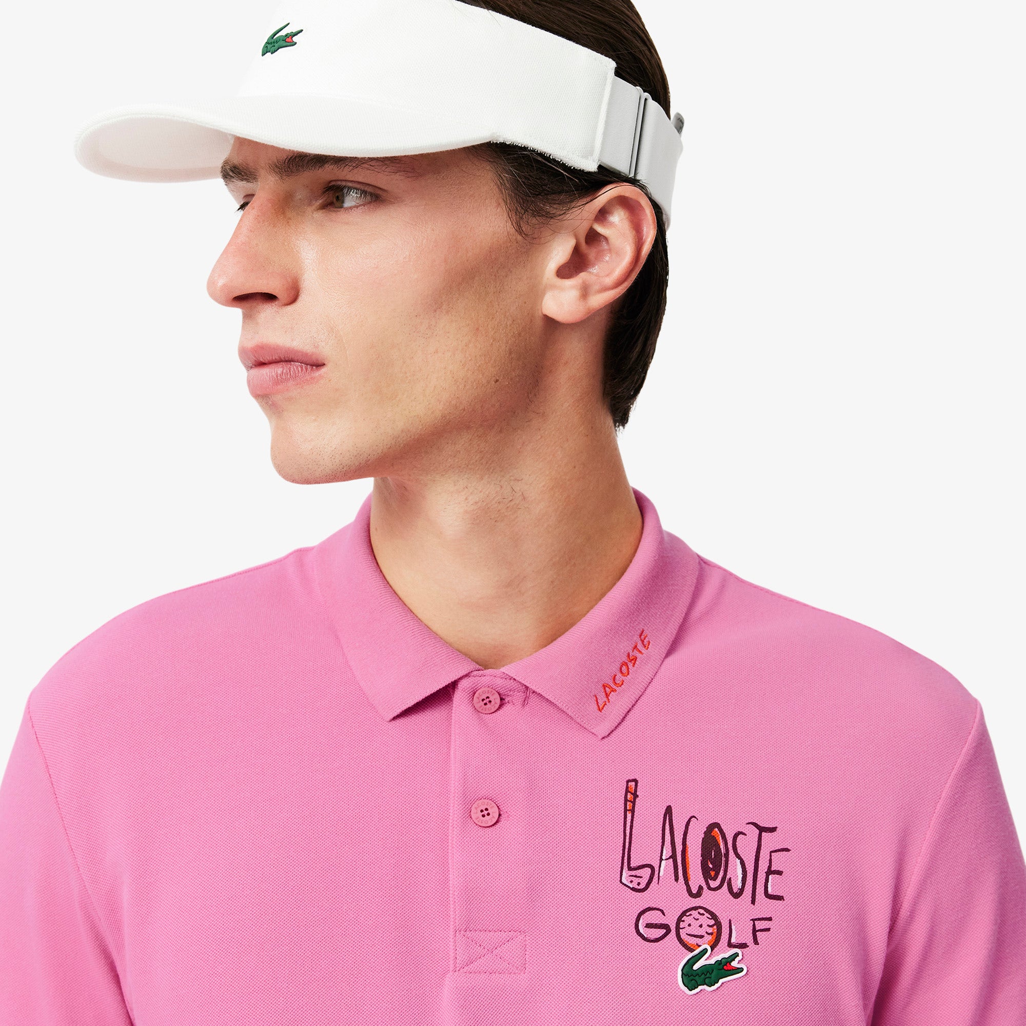 Classic Fit UV Protect Pique Golf Polo Shirt