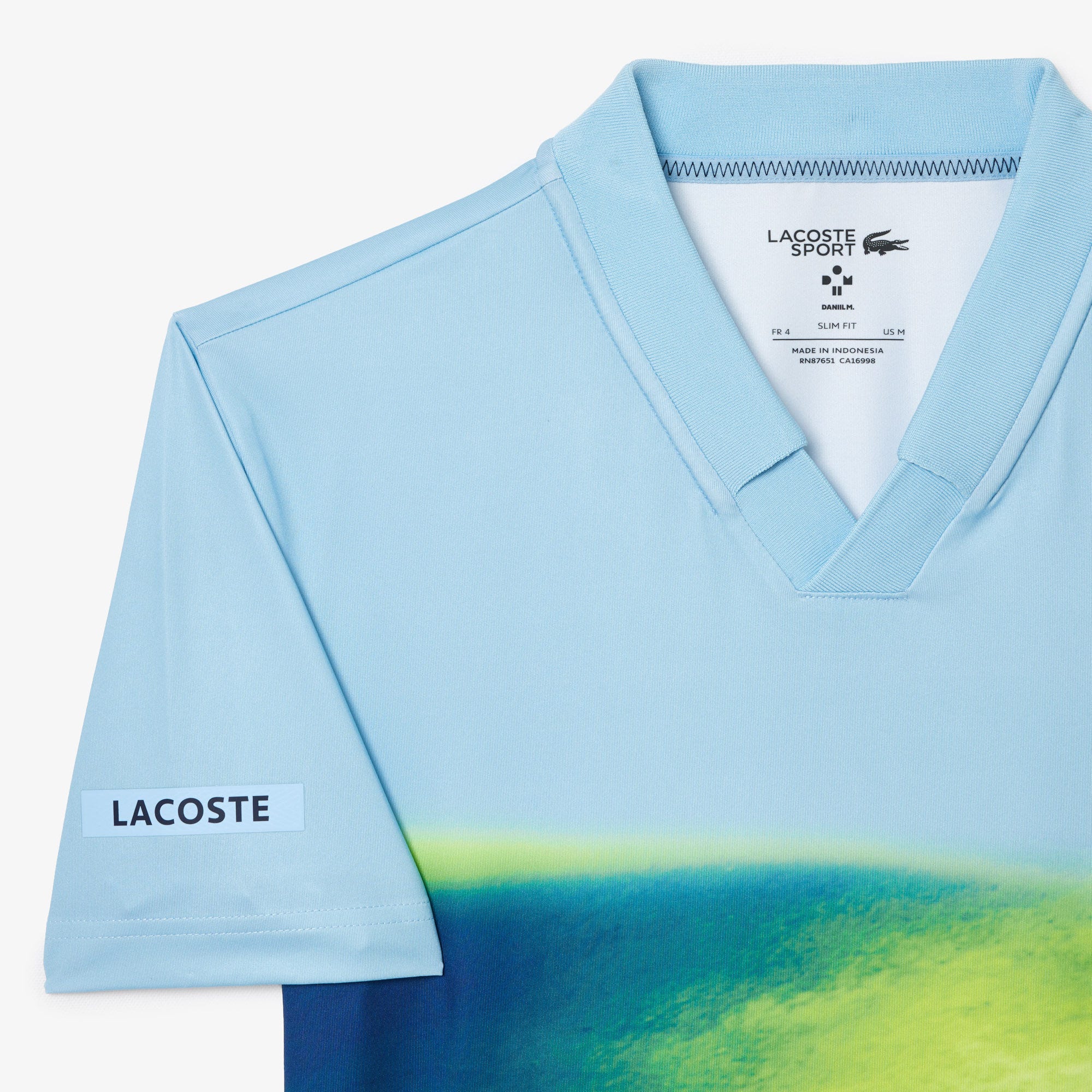 Regular Fit Lacoste Tennis x Daniil Medvedev Polo Shirt