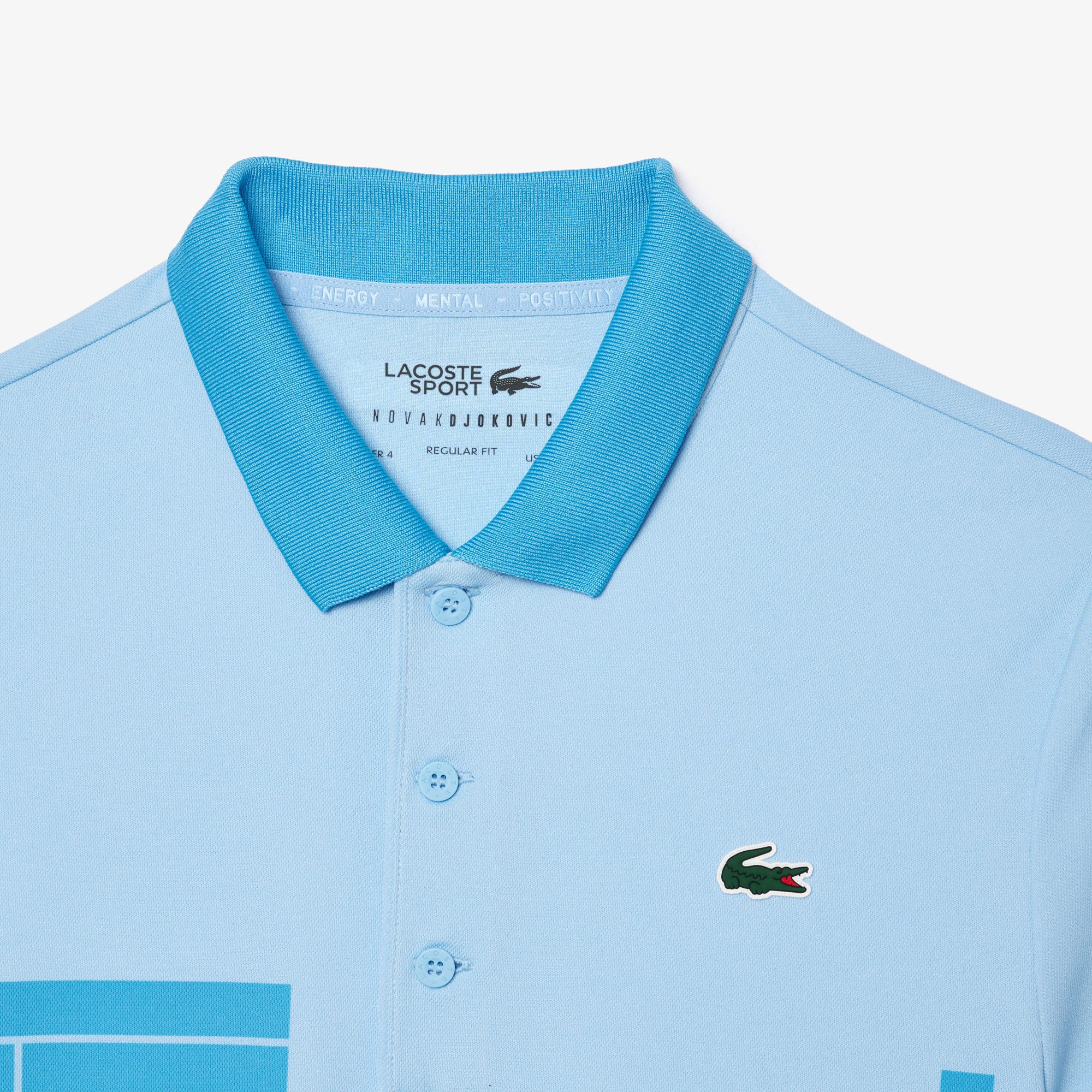 Regular Fit Lacoste Tennis x Novak Djokovic Fan Polo Shirt