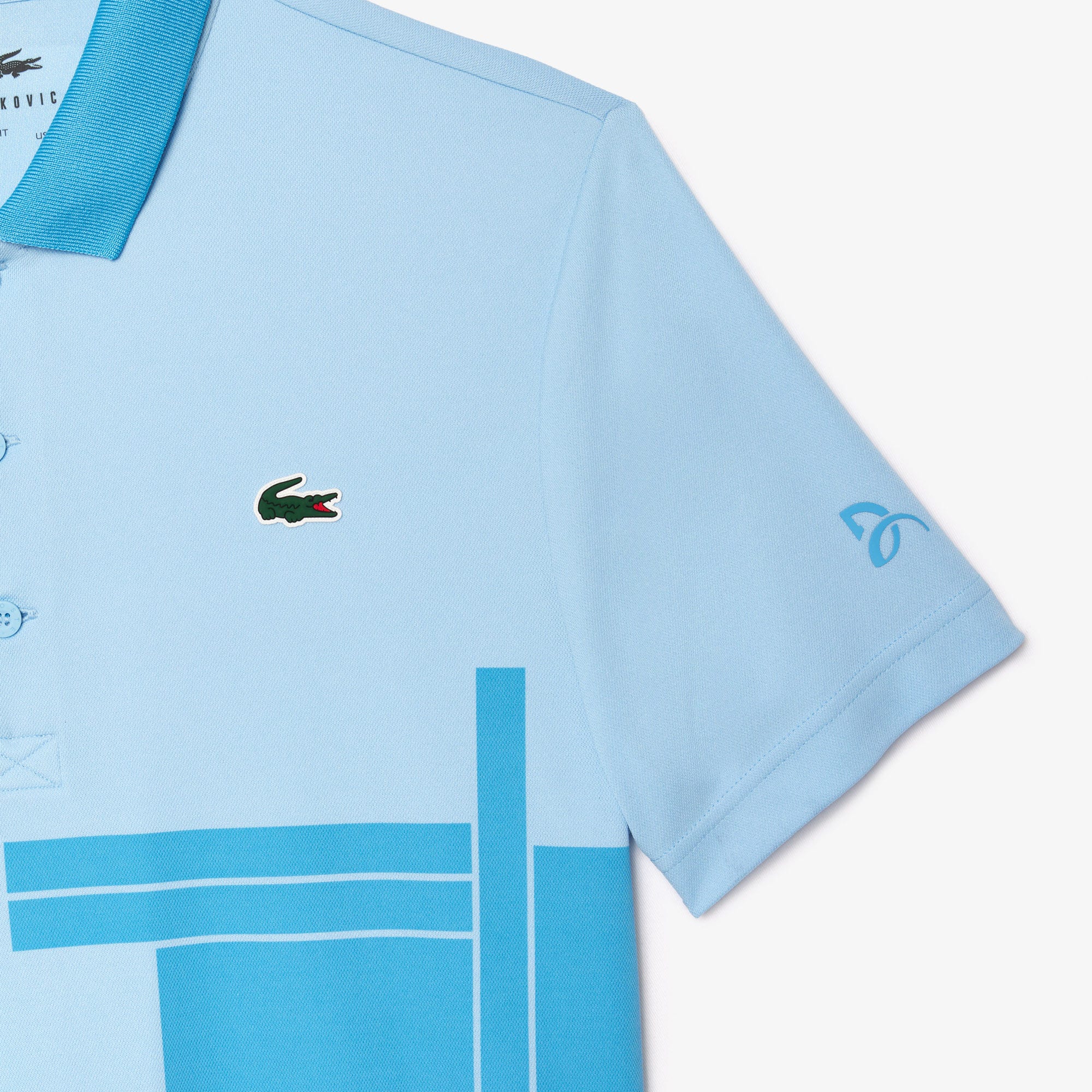 Regular Fit Lacoste Tennis x Novak Djokovic Fan Polo Shirt