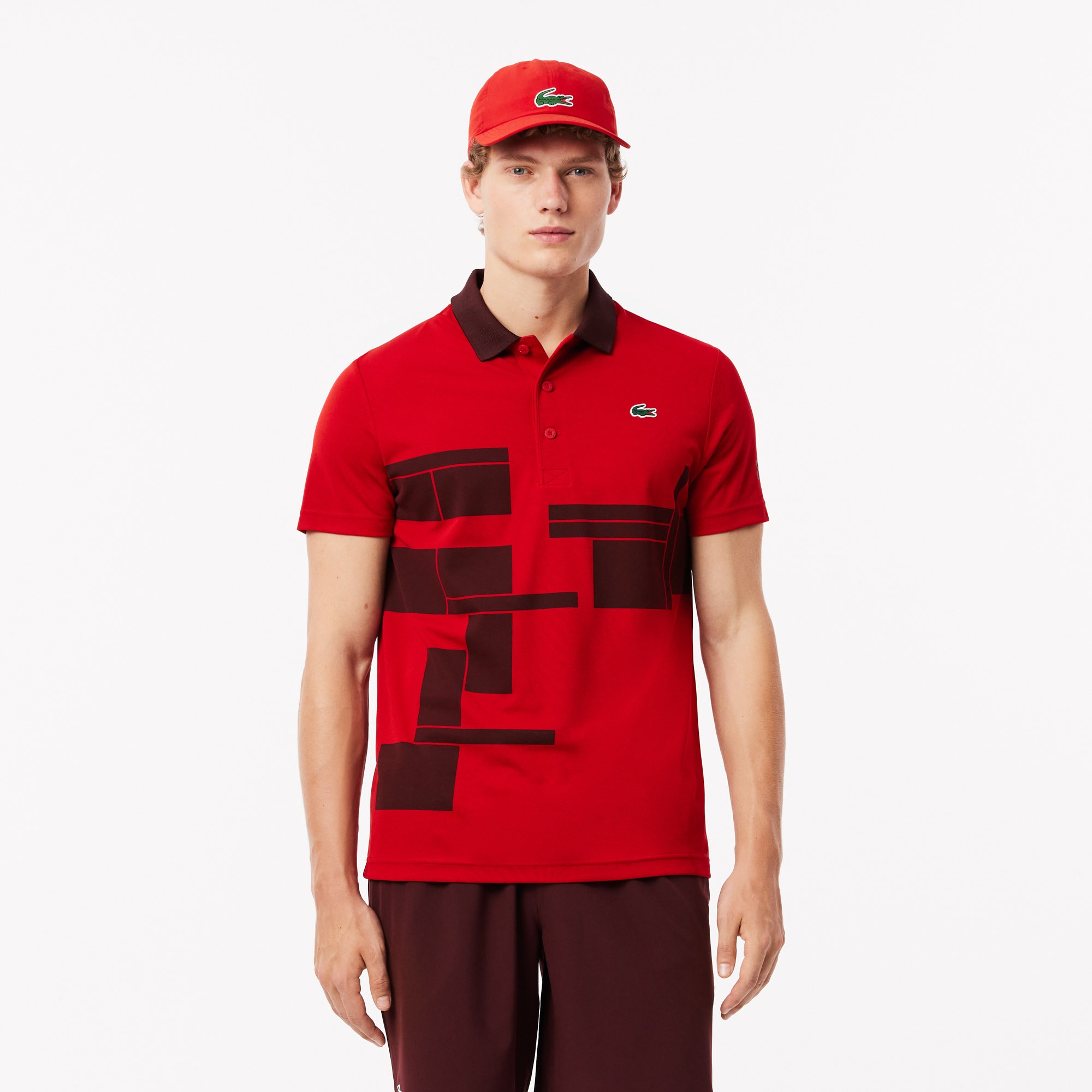 Regular Fit Lacoste Tennis x Novak Djokovic Fan Polo Shirt