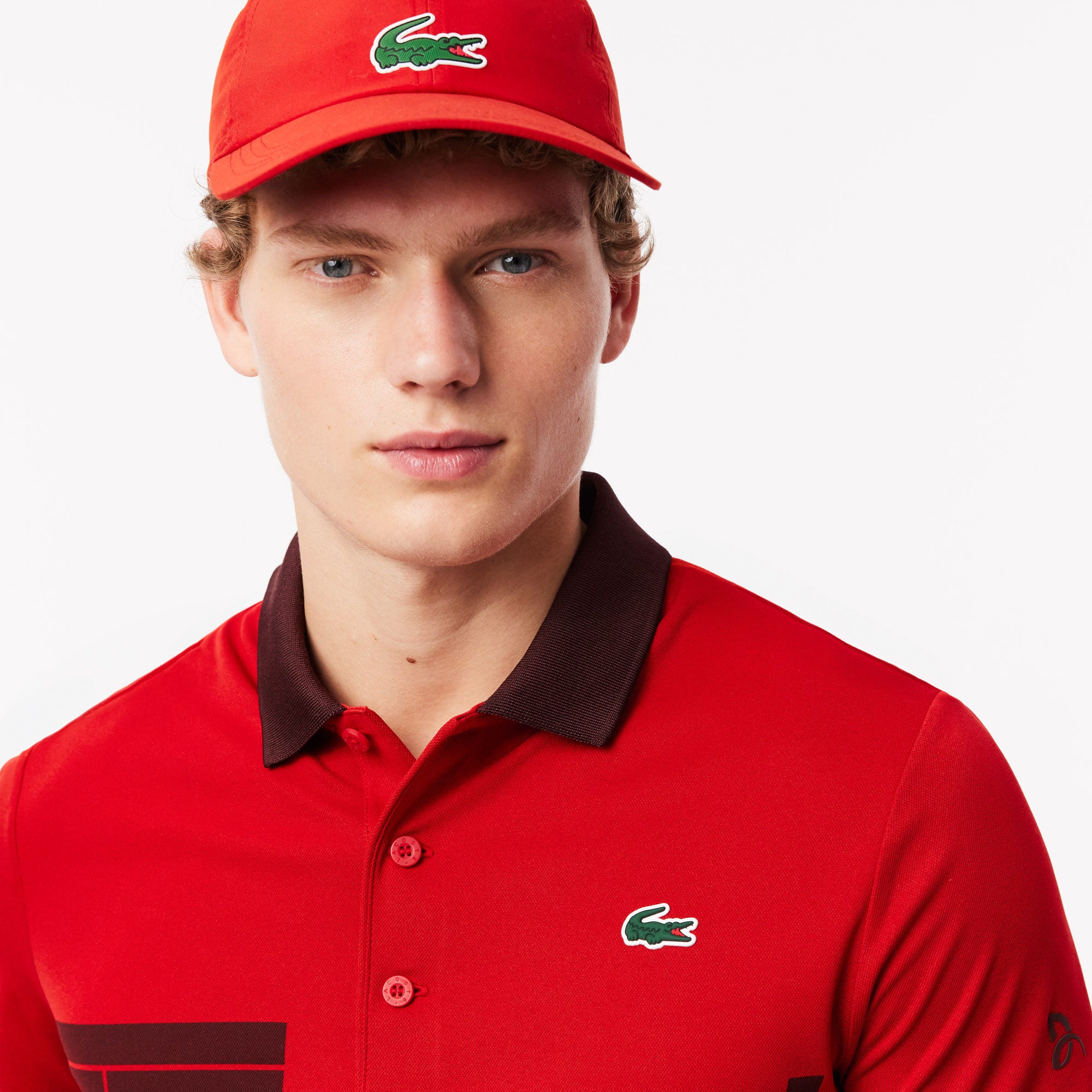 Regular Fit Lacoste Tennis x Novak Djokovic Fan Polo Shirt