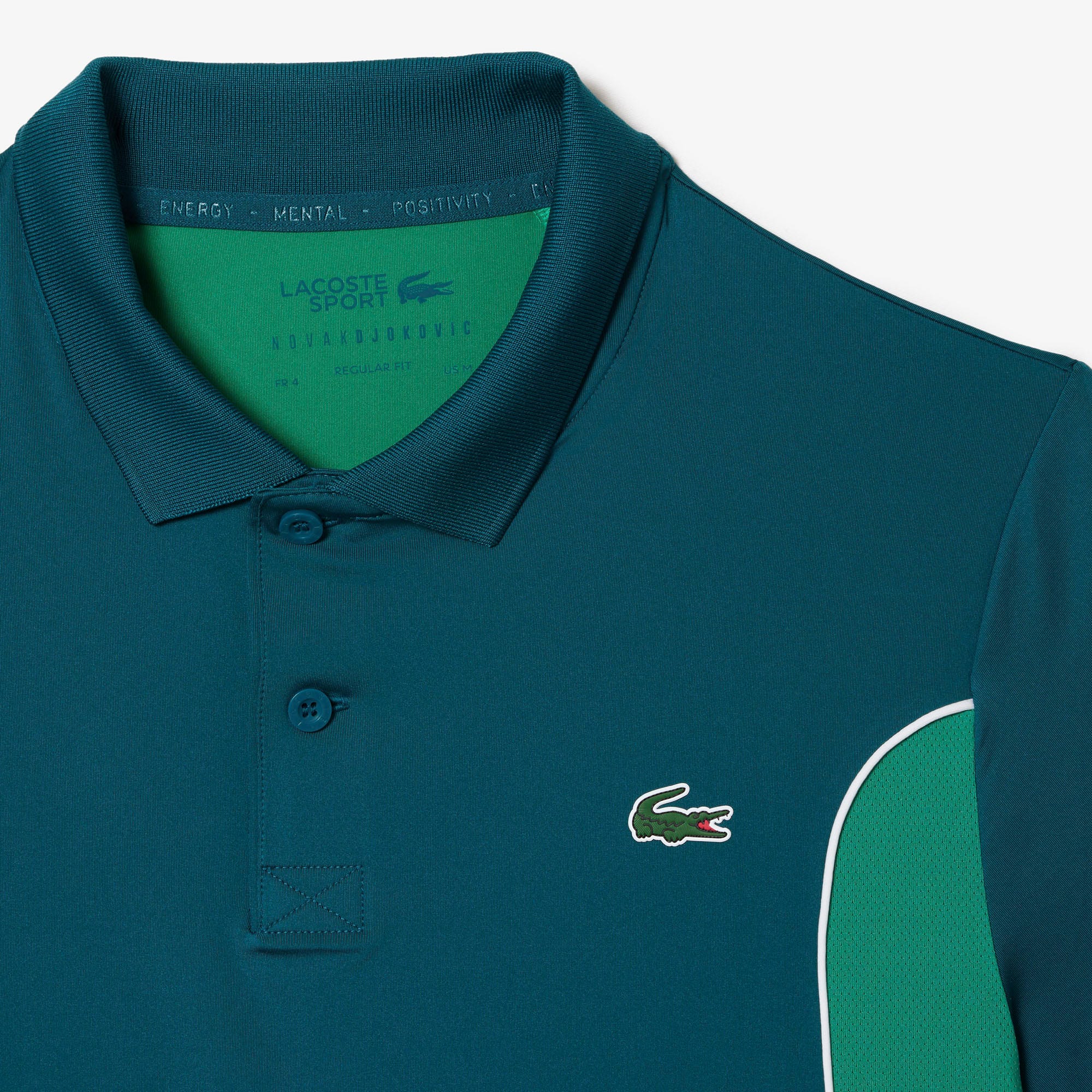 Men's Lacoste SPORT x Novak Djokovic Regular Fit Colour-Block Polo