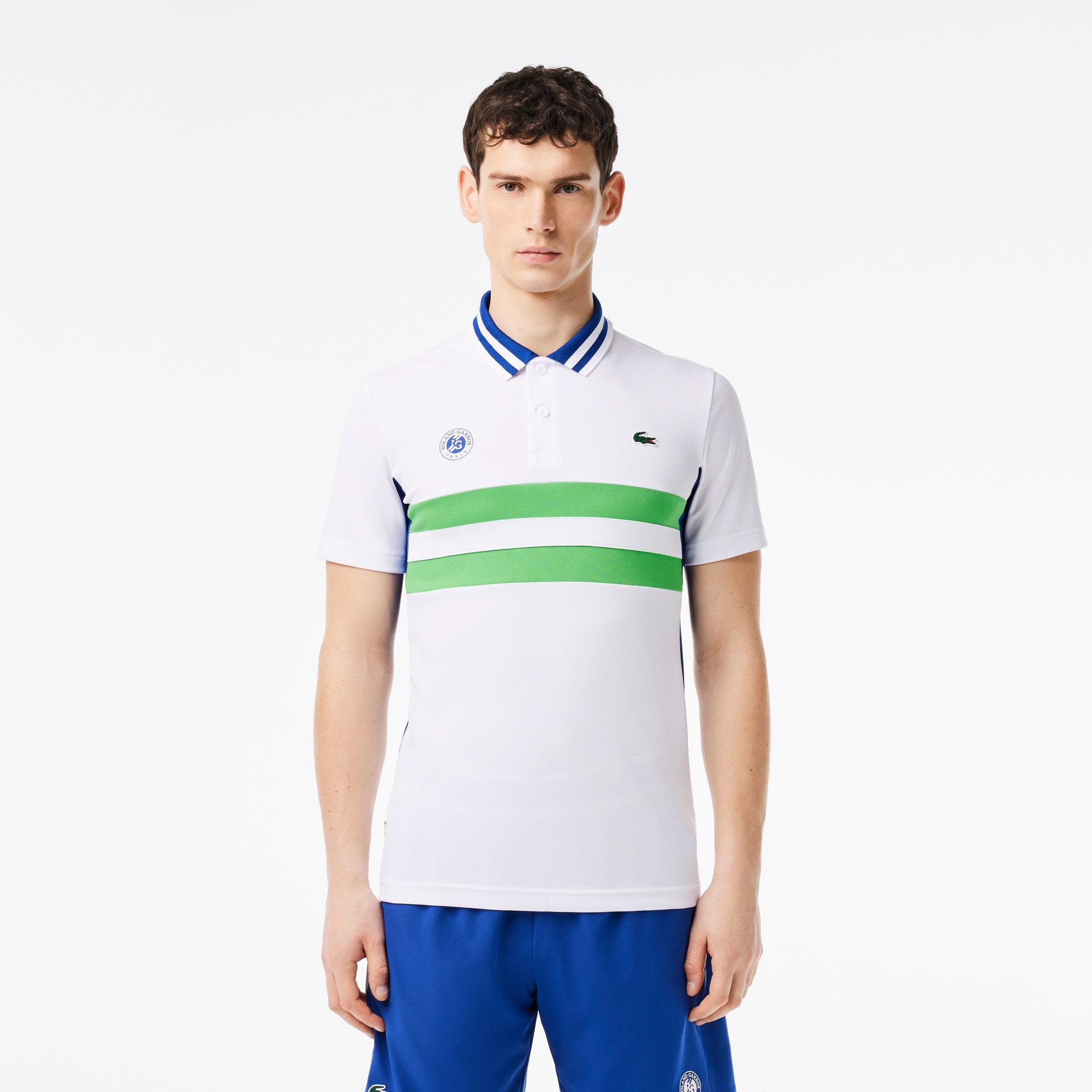 Roland Garros Edition Ultra-Dry Pique Sport Tennis Polo Shirt