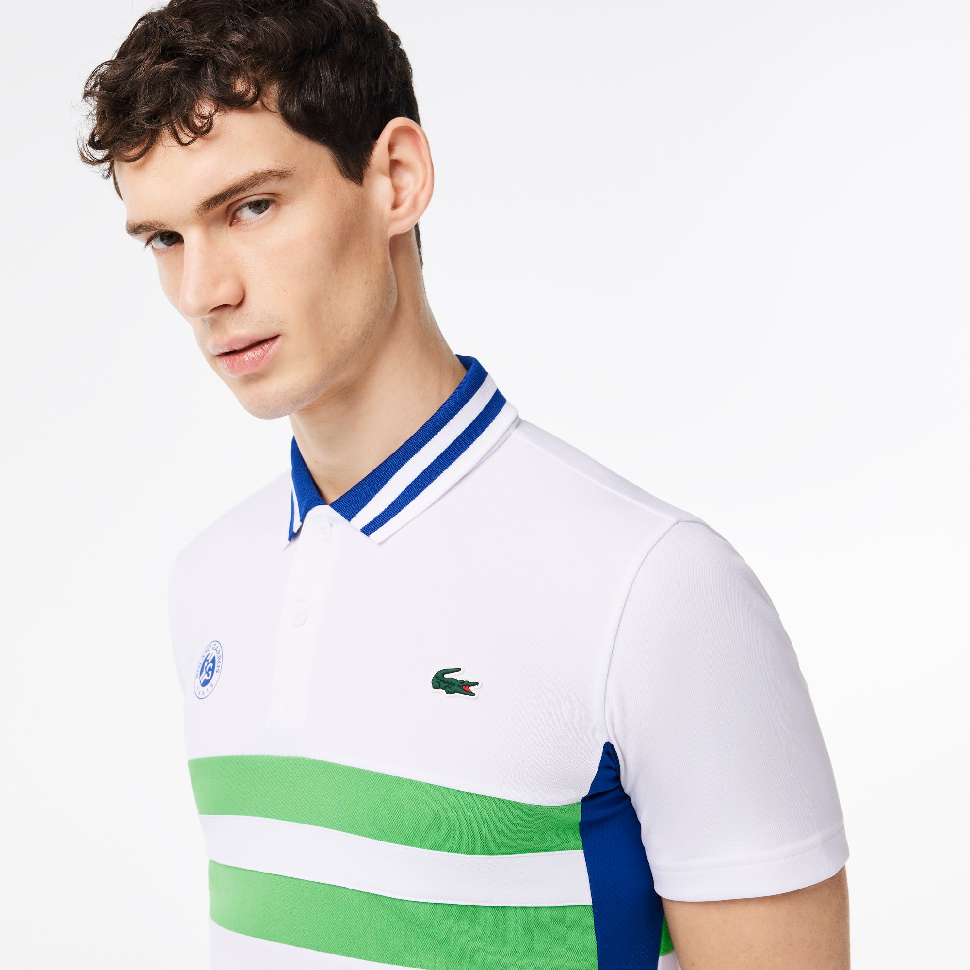 Roland Garros Edition Ultra-Dry Pique Sport Tennis Polo Shirt