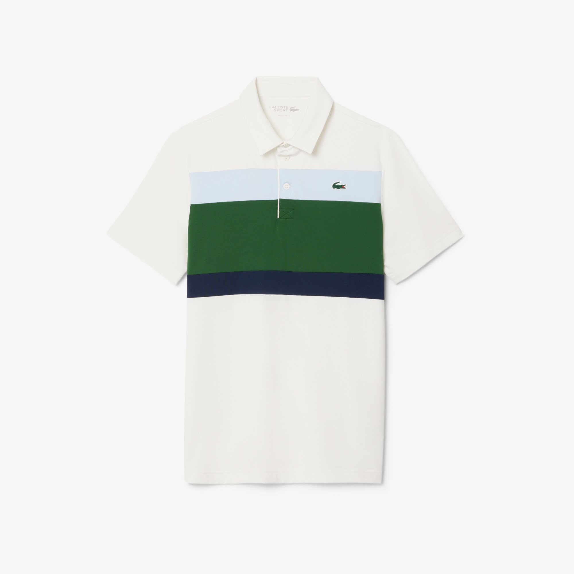 Regular Fit Colour-Block Golf Polo Shirt